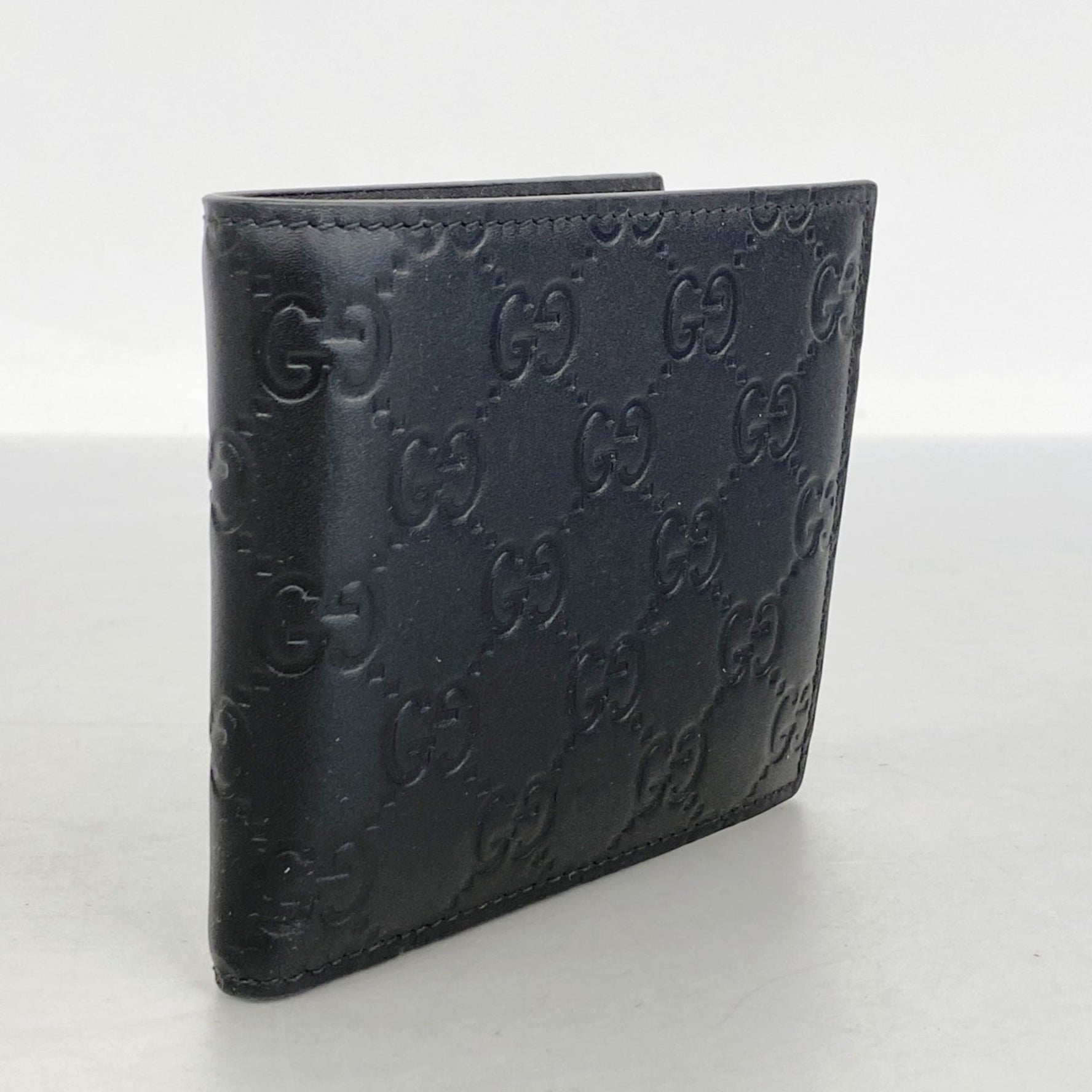 Gucci wallet Guccissima leather