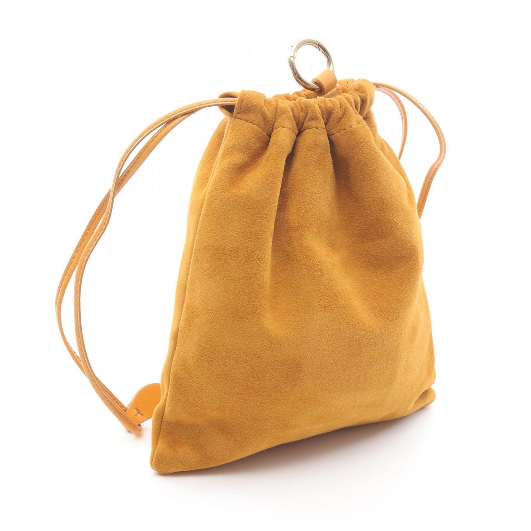 Miu Miu Miu CAMOSCIO Pouch Bag in Suede