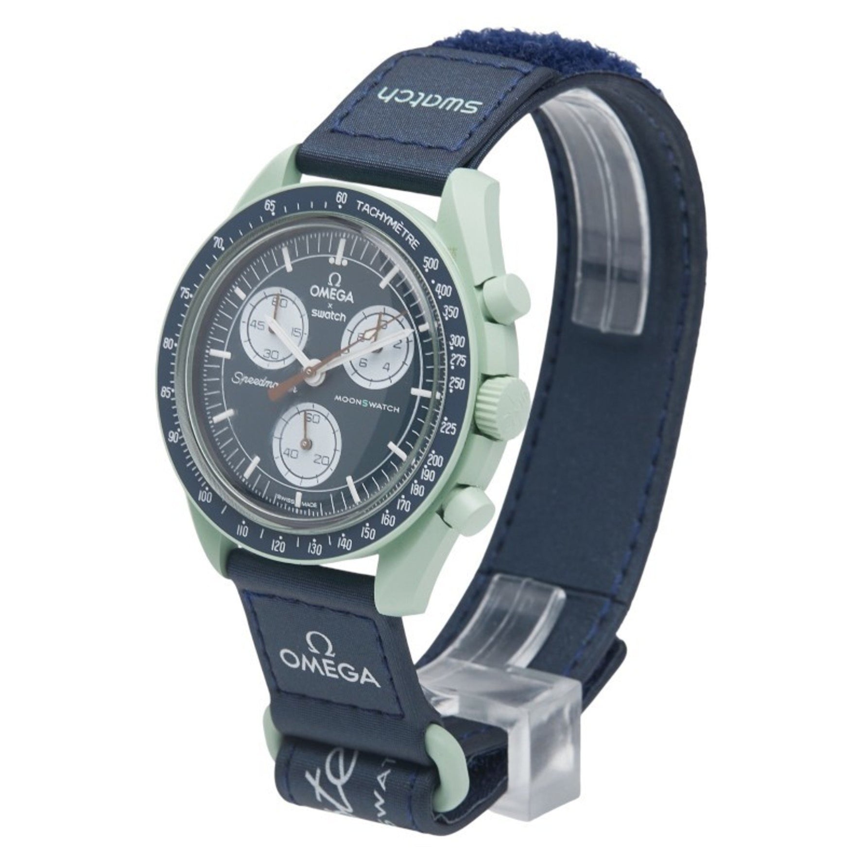 OMEGA x Swatch MoonSwatch Mission on Earth Watch Quartz Navy Dial Ceramic Nylon