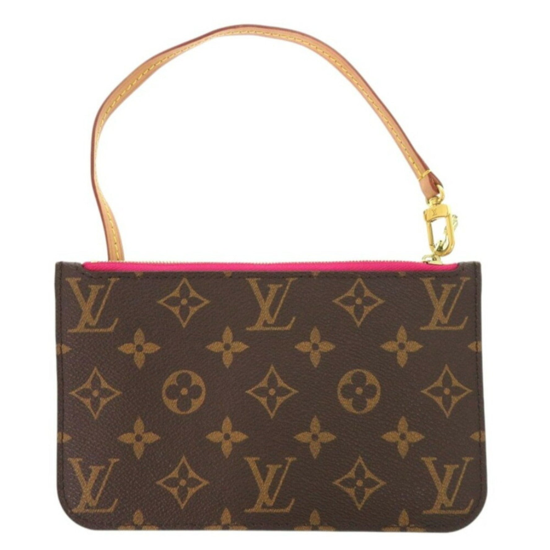 Louis Vuitton Monogram Neverfull Pouch PM Pivoine LV 1626LOUIS VUITTON
