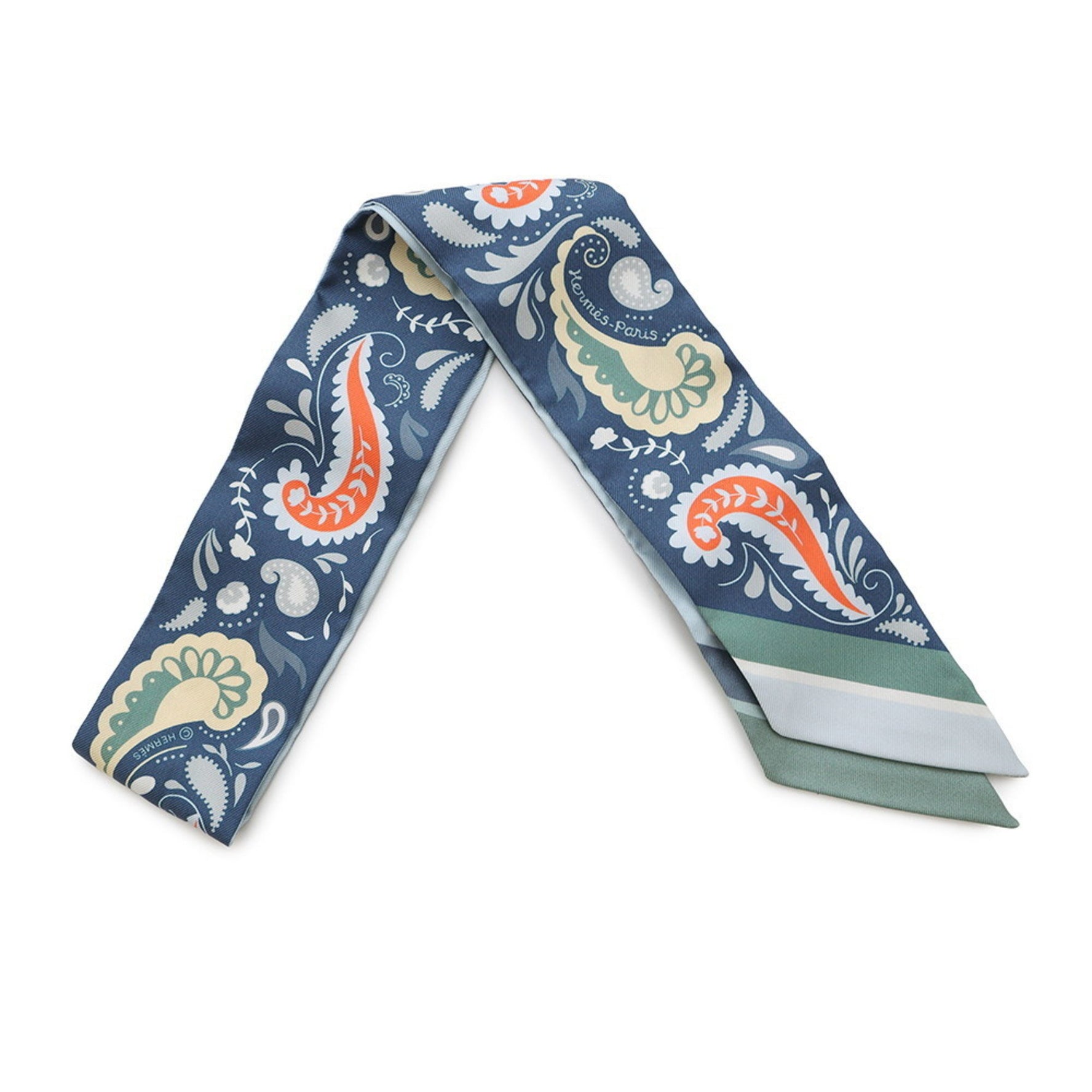 Hermes Scarf Twilly Cheetah Bandana Guepards Silk 2024