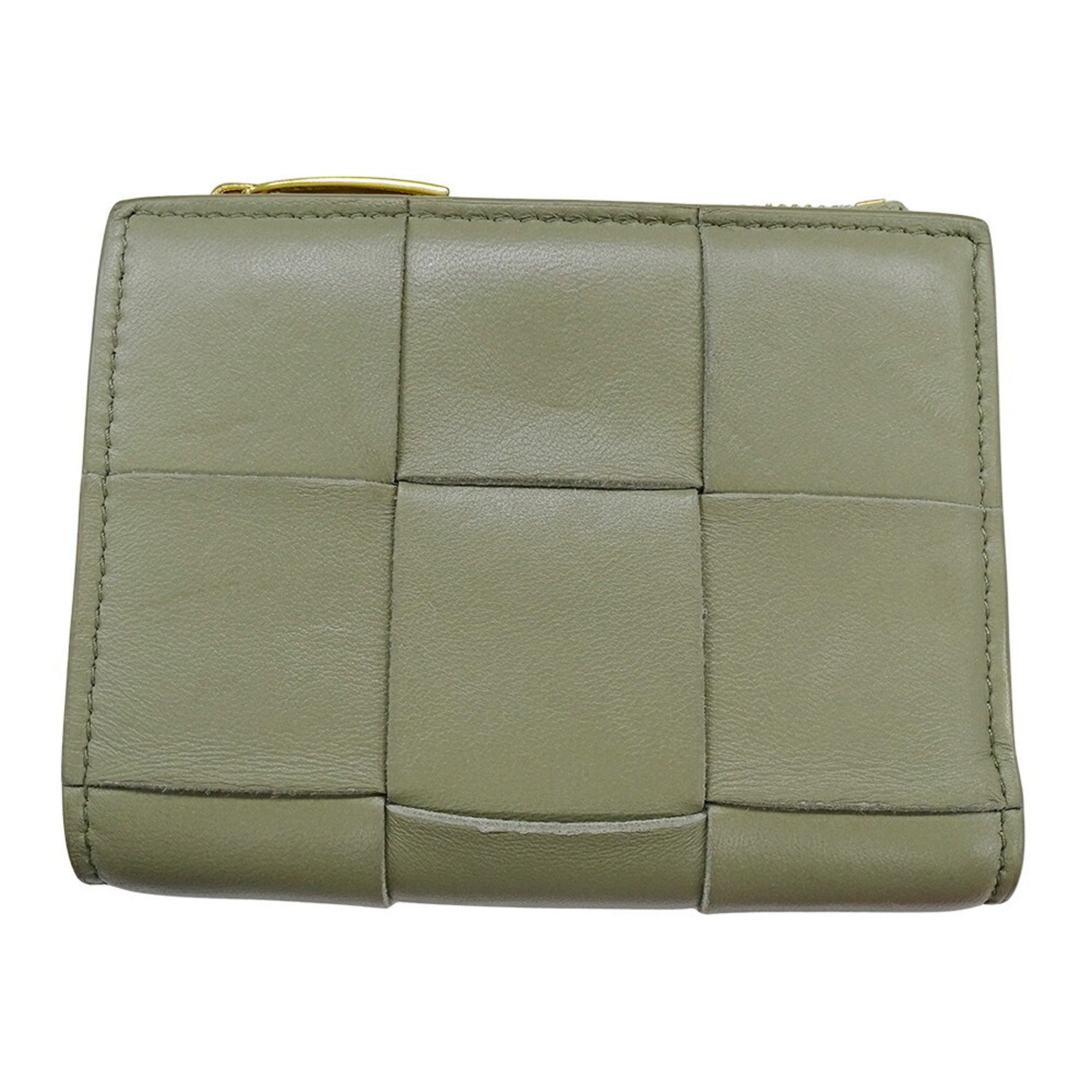 Bottega Veneta Cassette Small Bifold Wallet in Travertine, Calf Leather for Men and Women