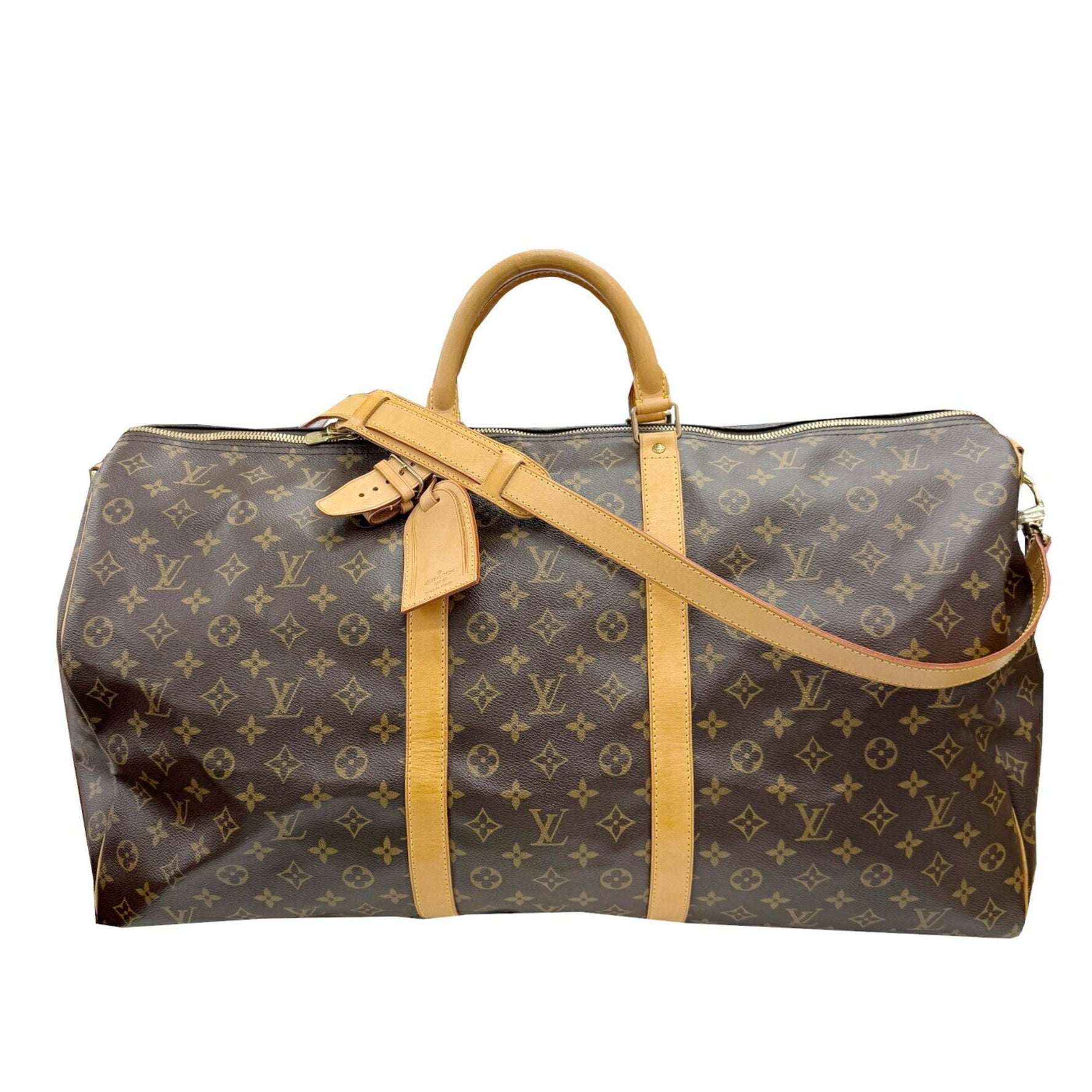 Louis Vuitton Keepall Bandouliere 60 Monogram Boston Bag Shoulder Handbag