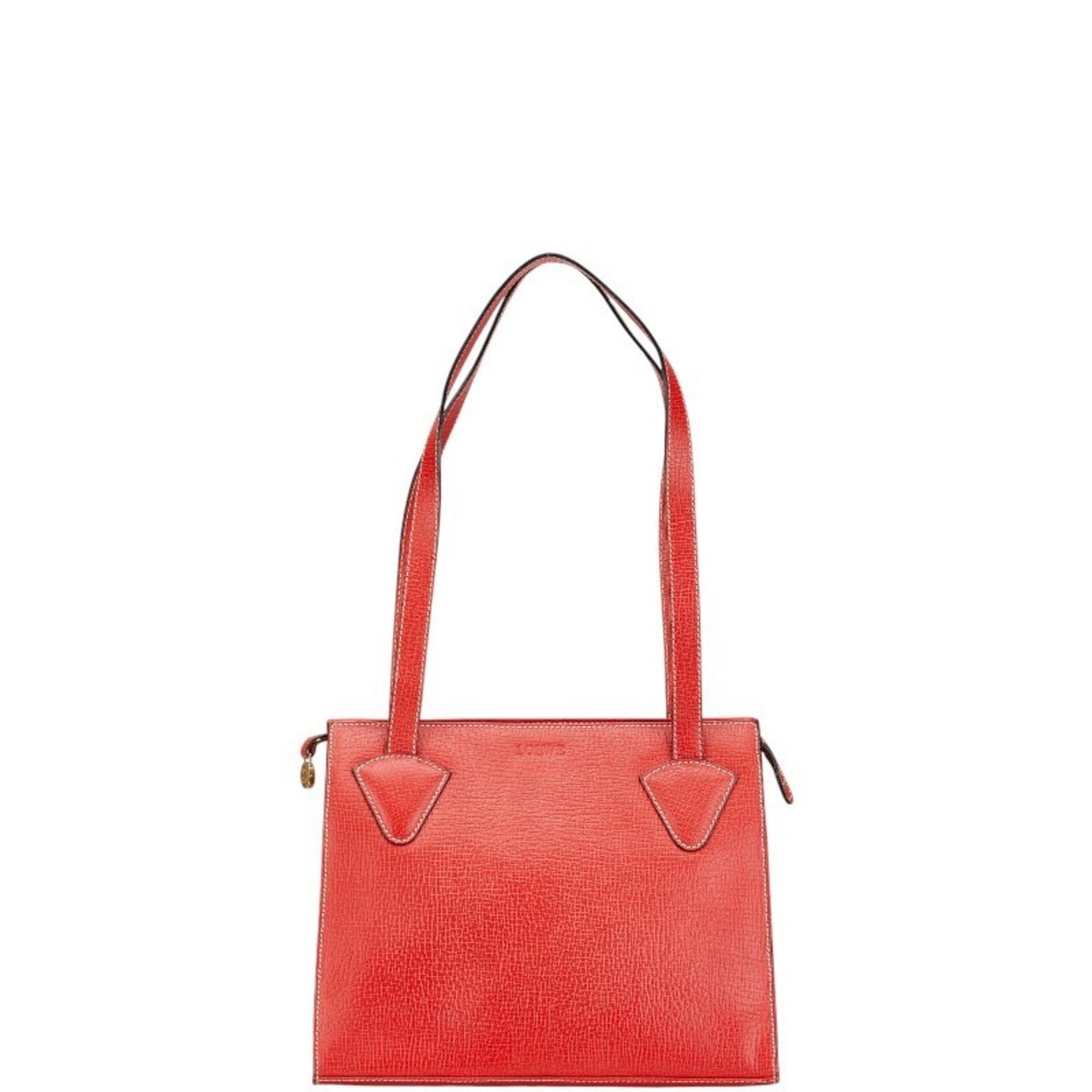 LOEWE tote bag in red leather