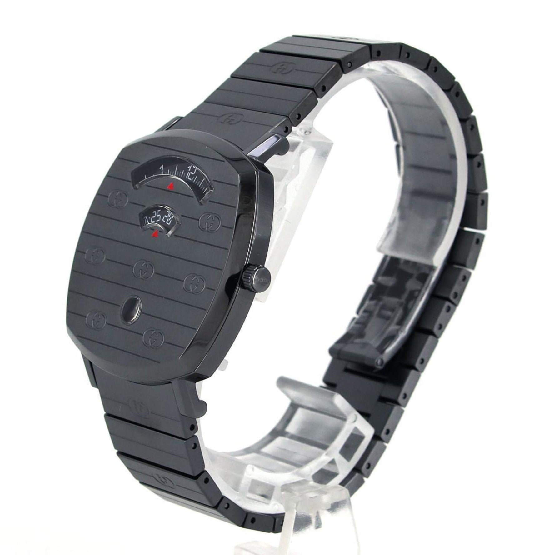 Gucci Grip PVD 157.3 SS Wristwatch Quartz