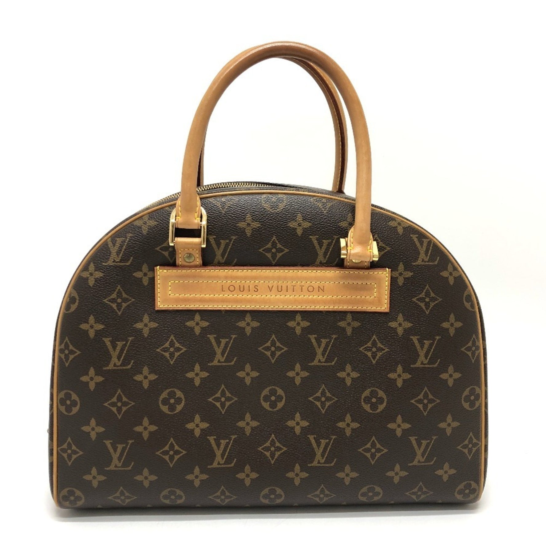 LOUIS VUITTON M50204 Special Order Monogram Nolita Tote Bag/Mini Boston Bag/Handbag in Canvas, Women's, Brown