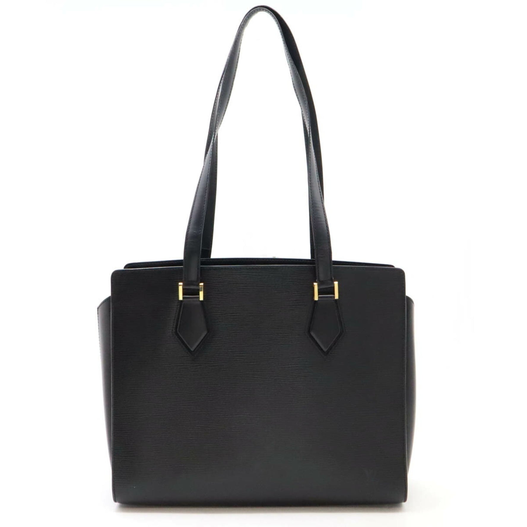 LOUIS VUITTON Epi Duplex Tote Bag Shoulder Noir Black M52422