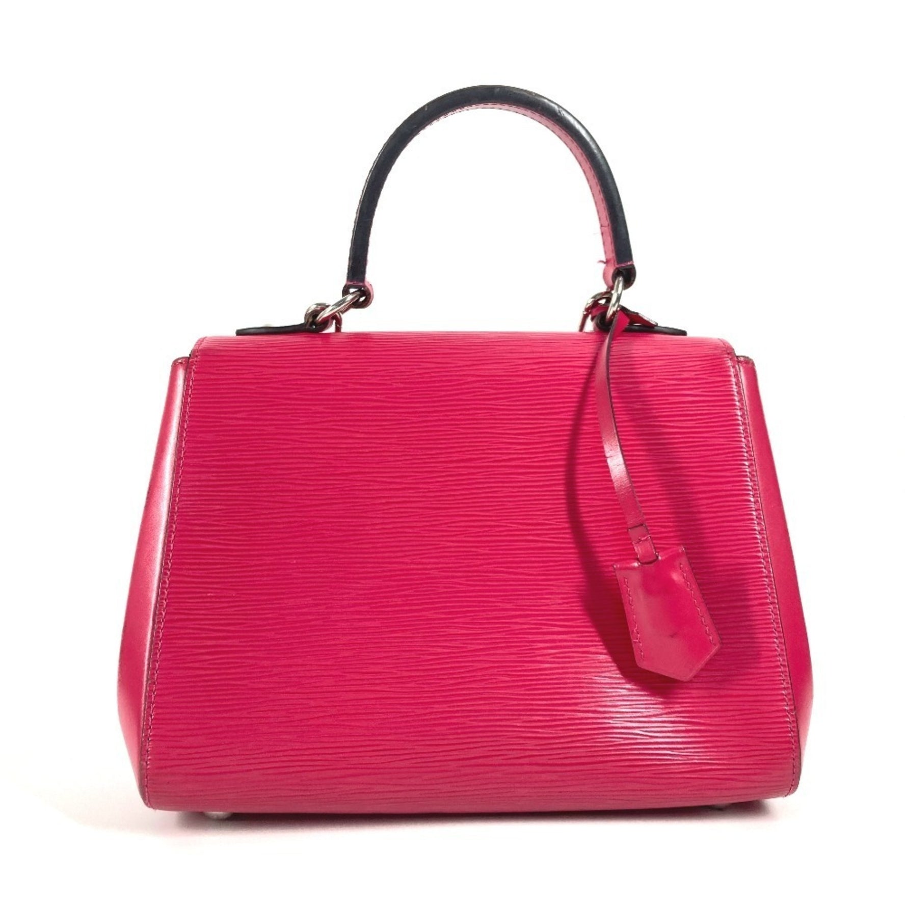 Louis Vuitton Epi Cluny BB Bag Shoulder Handbag Leather Hot Pink