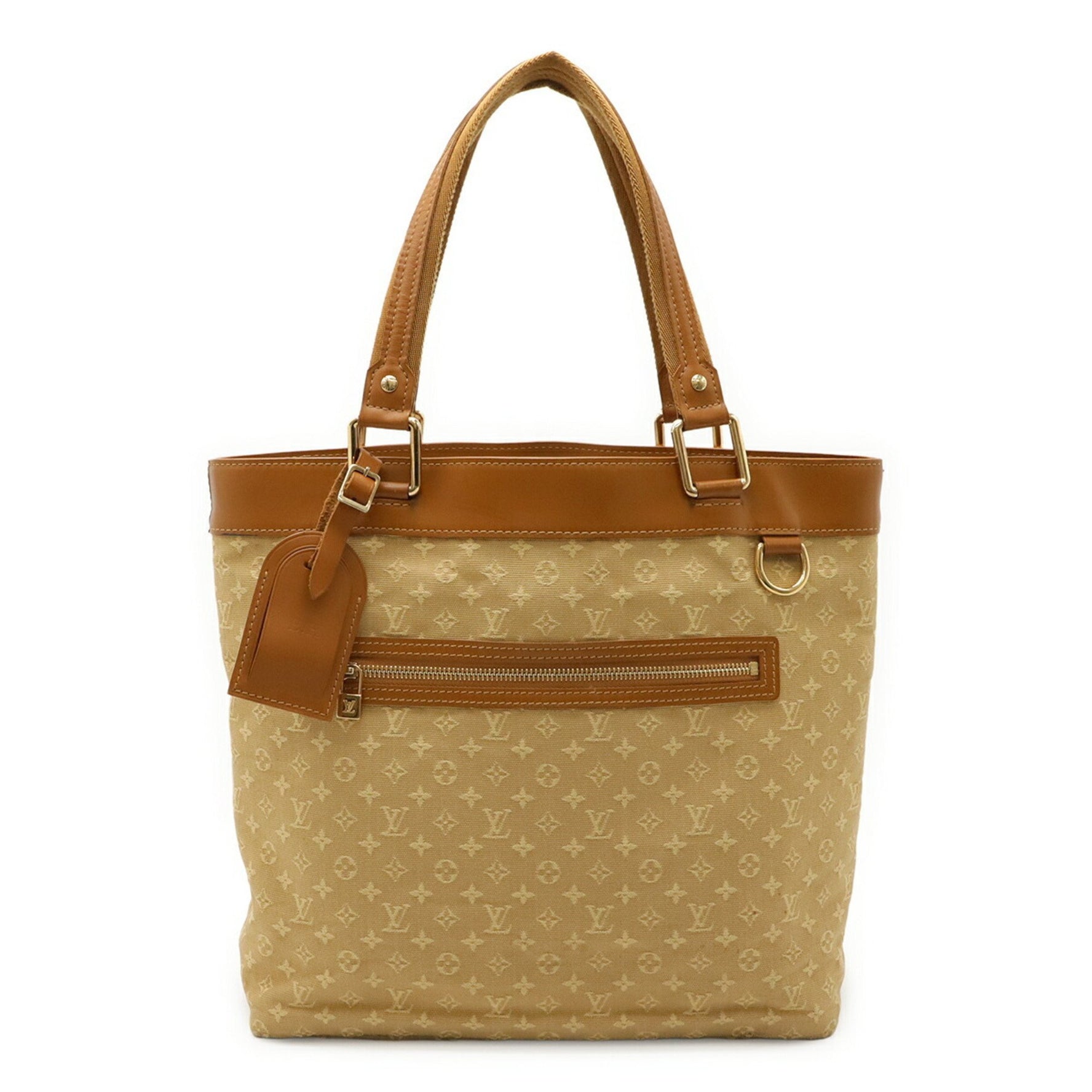 Louis Vuitton Monogram Mini Lucille GM Tote Bag Shoulder Canvas and Leather