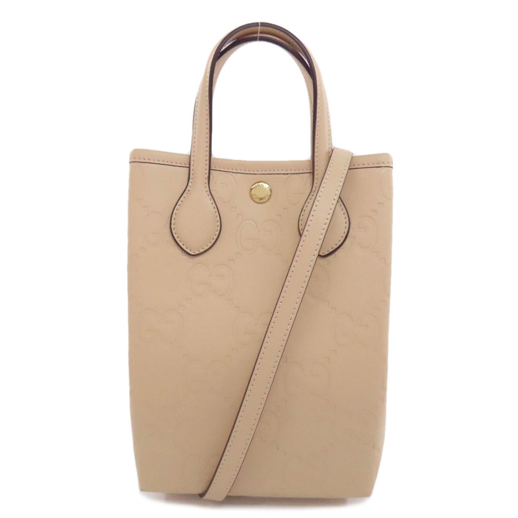 Gucci GG Super Mini Bag Handbag PVC