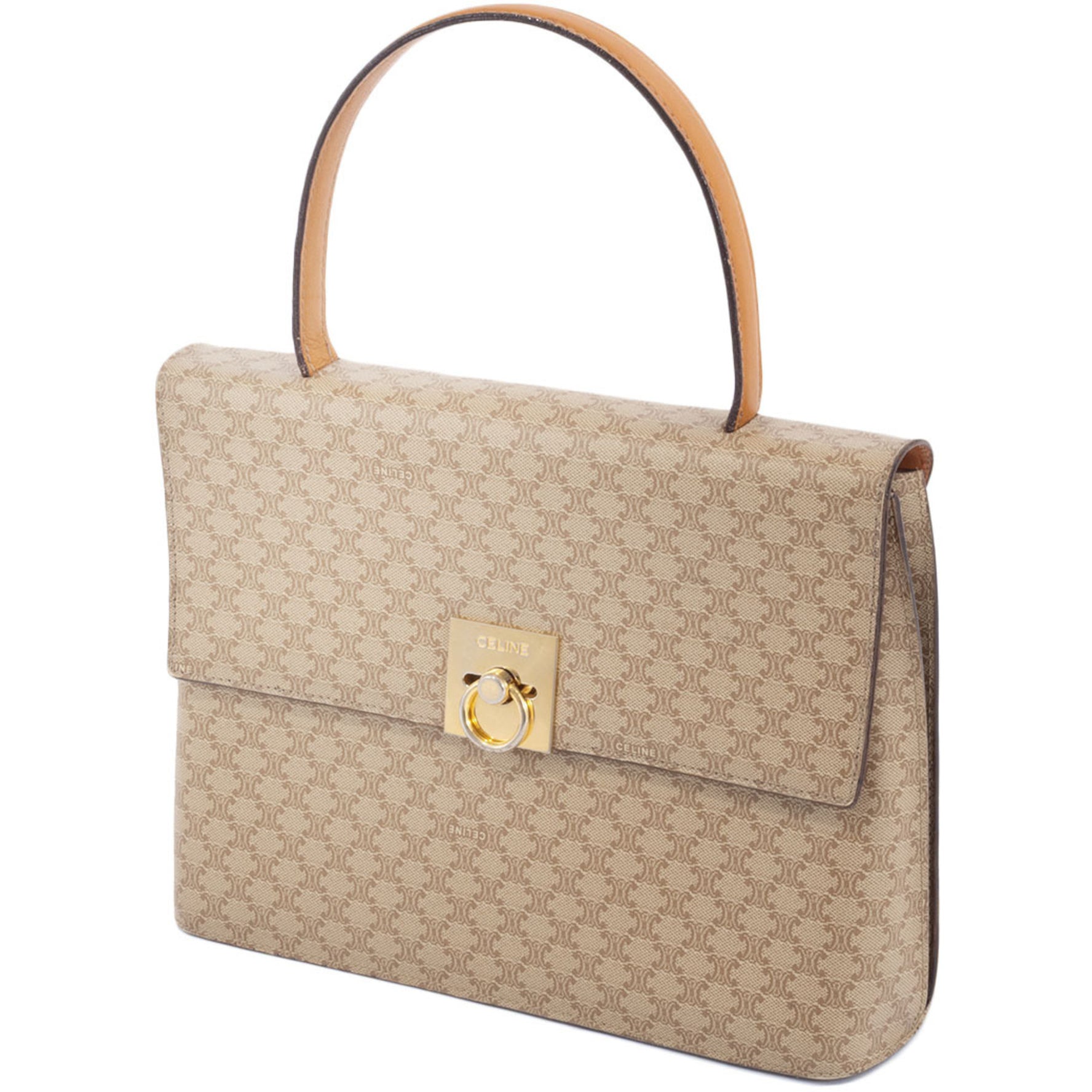 Celine Old Macadam Handbag PVC