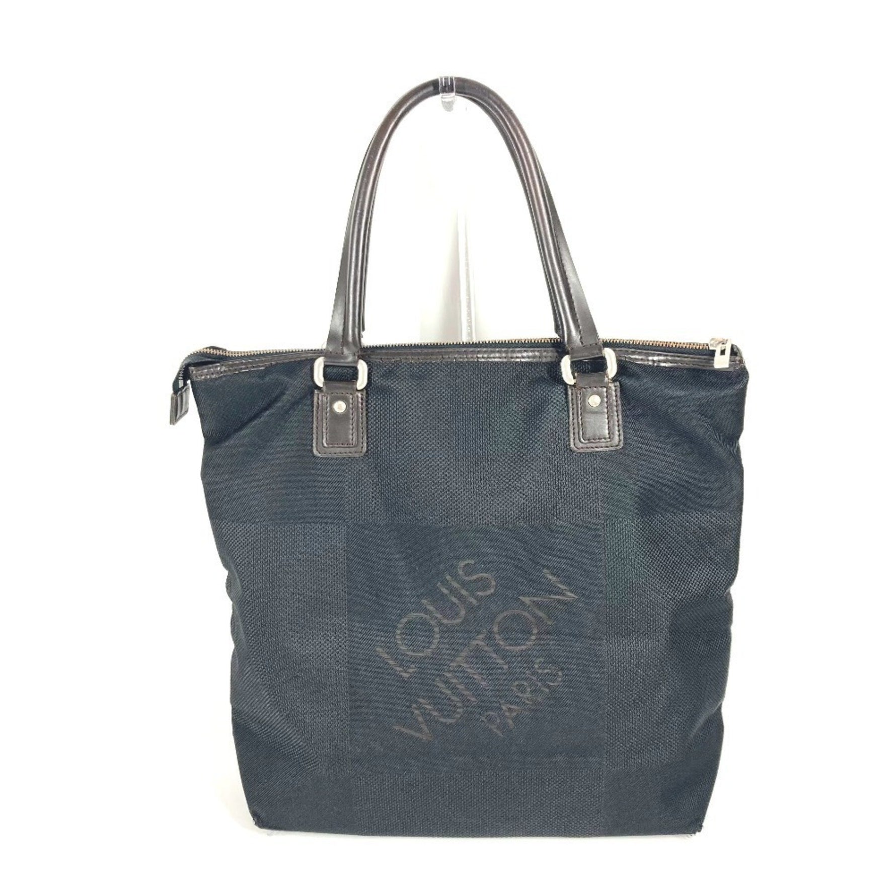 LOUIS VUITTON M93085 Damier Geant Kugal Bag Shoulder Tote Canvas Men's Noir Black