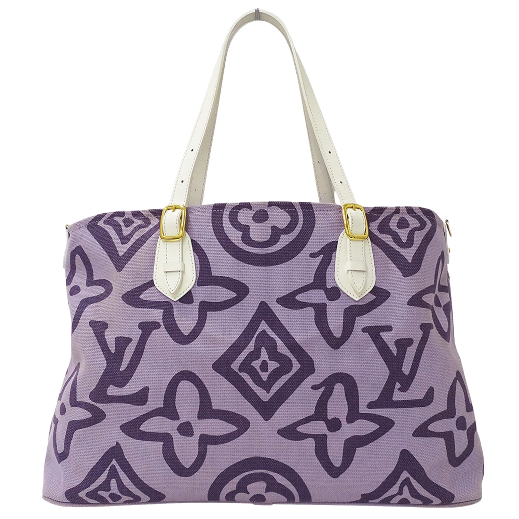 Louis Vuitton Taisienne Tote Bag in GM Canvas, Lilac, Purple, Large Capacity