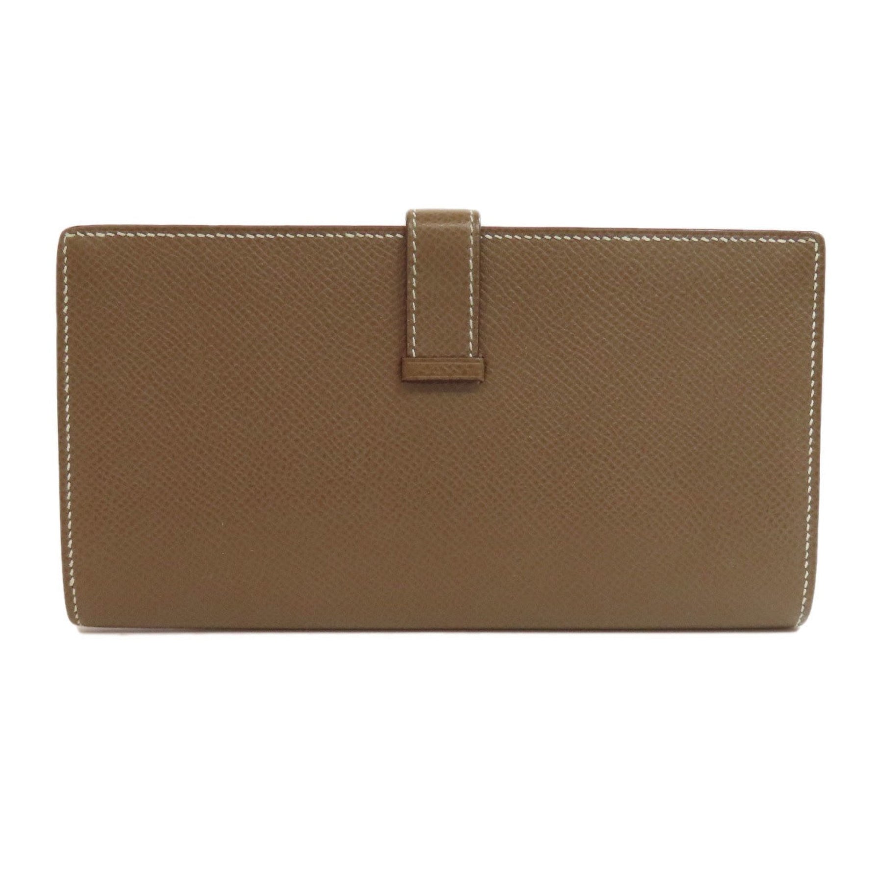 Hermes Bearn Soufflet Long Wallet Epson Women's HERMES