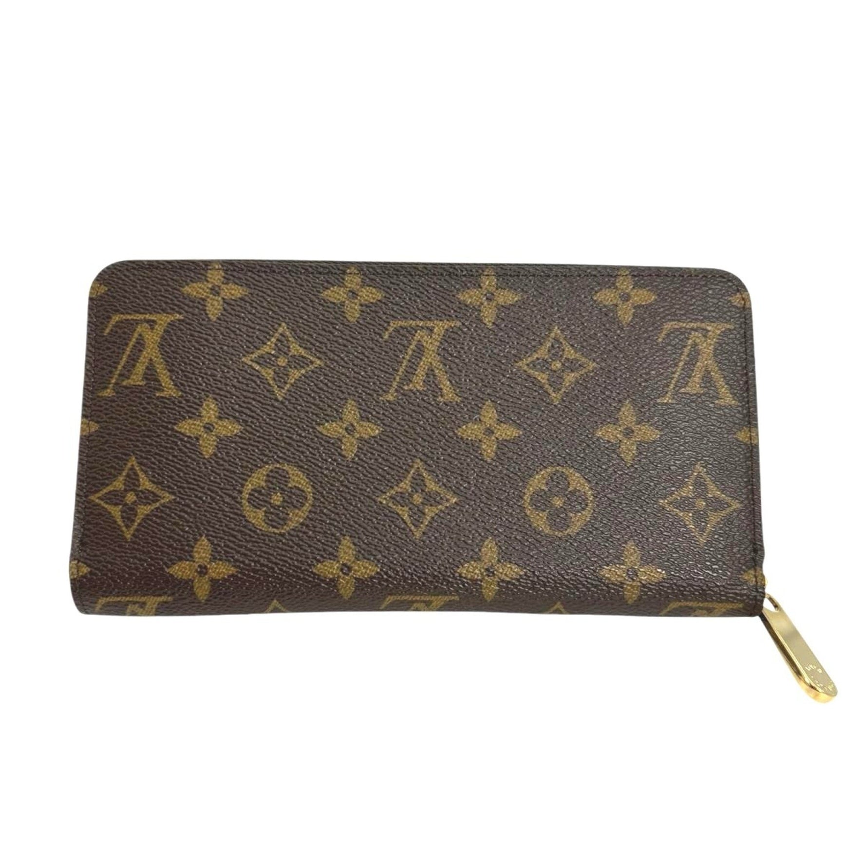 Louis Vuitton Long Wallet Round Zipper Monogram Zippy Canvas