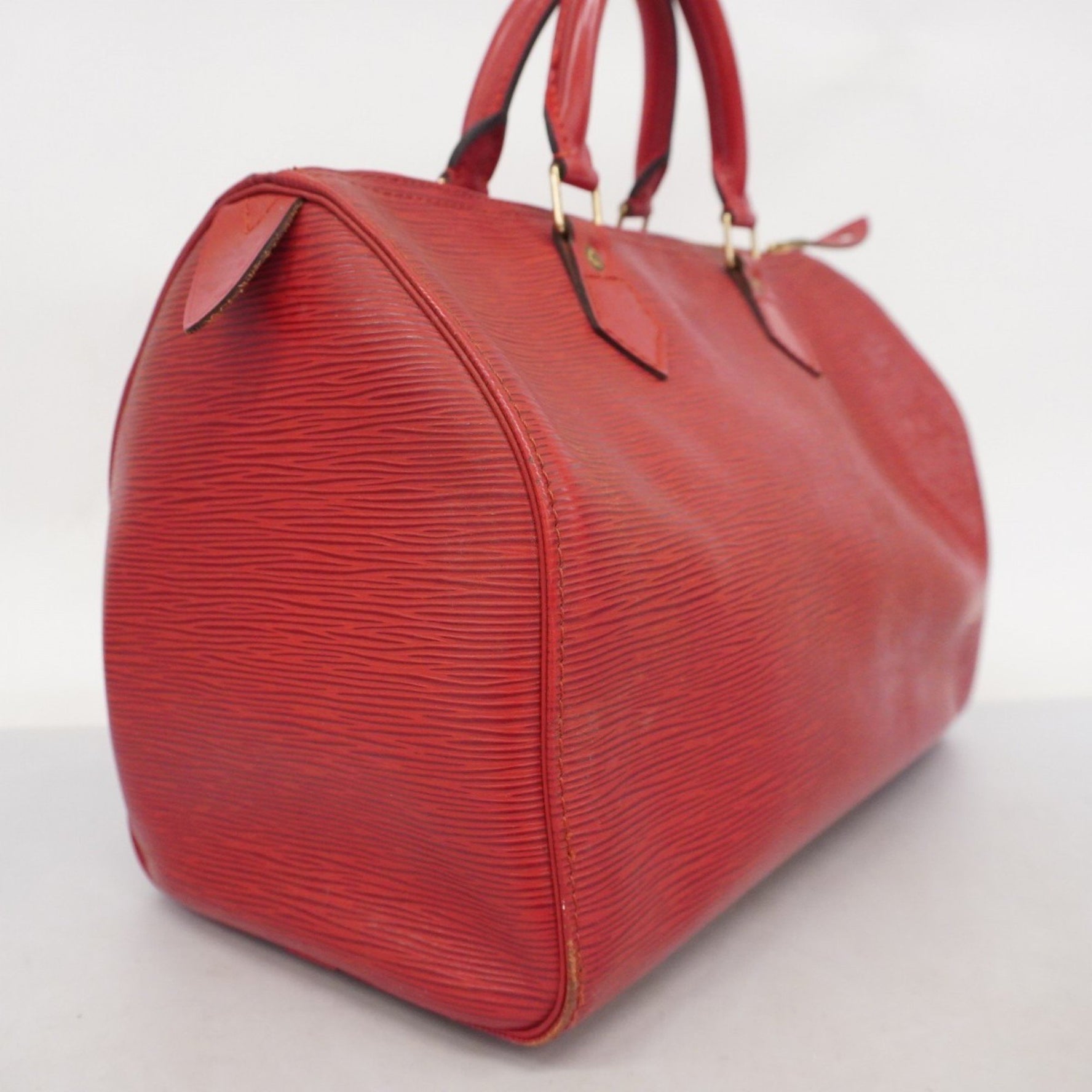 Louis Vuitton Epi Speedy 30 Handbag M43007 Castilian Red for Women