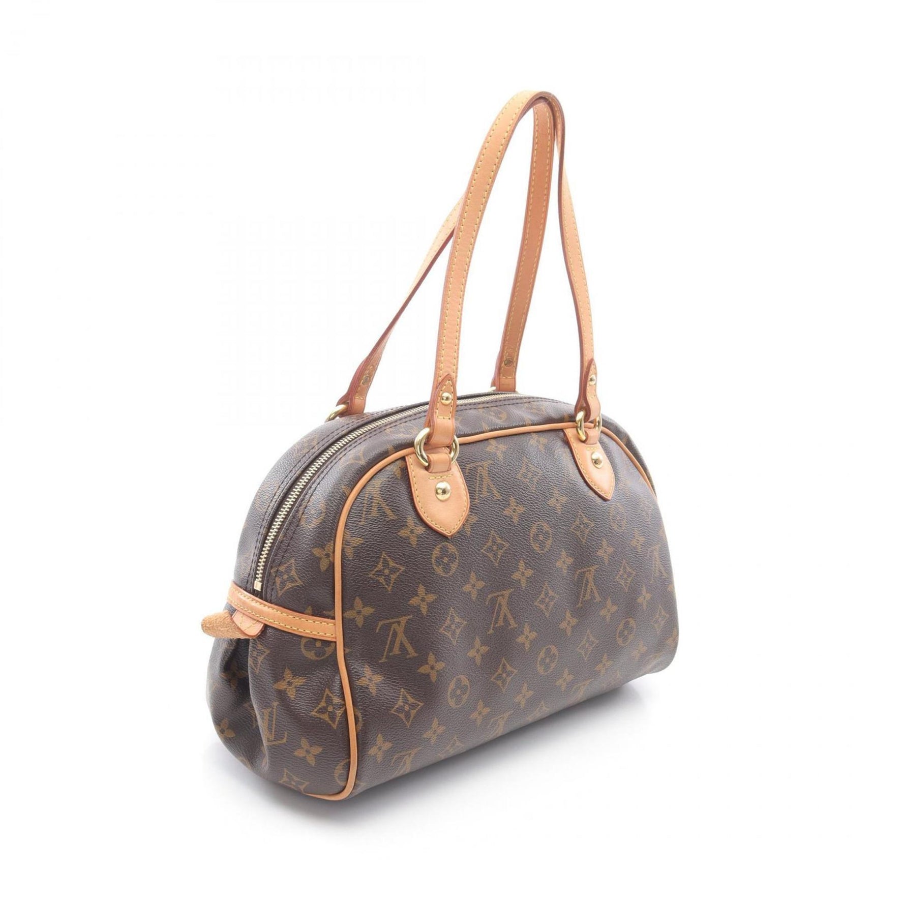 Louis Vuitton Montorgueil PM Shoulder Bag, Coated Canvas and Leather, Monogram