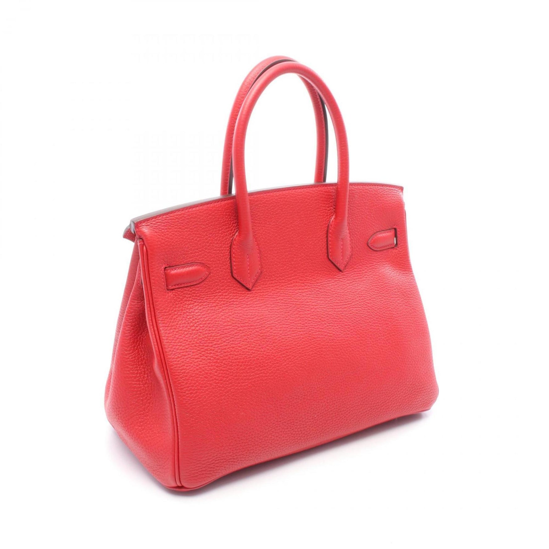 Hermes Hermès Birkin 30 Rouge Tomato Handbag, Togo Togo, Women's, Red, 030520CK