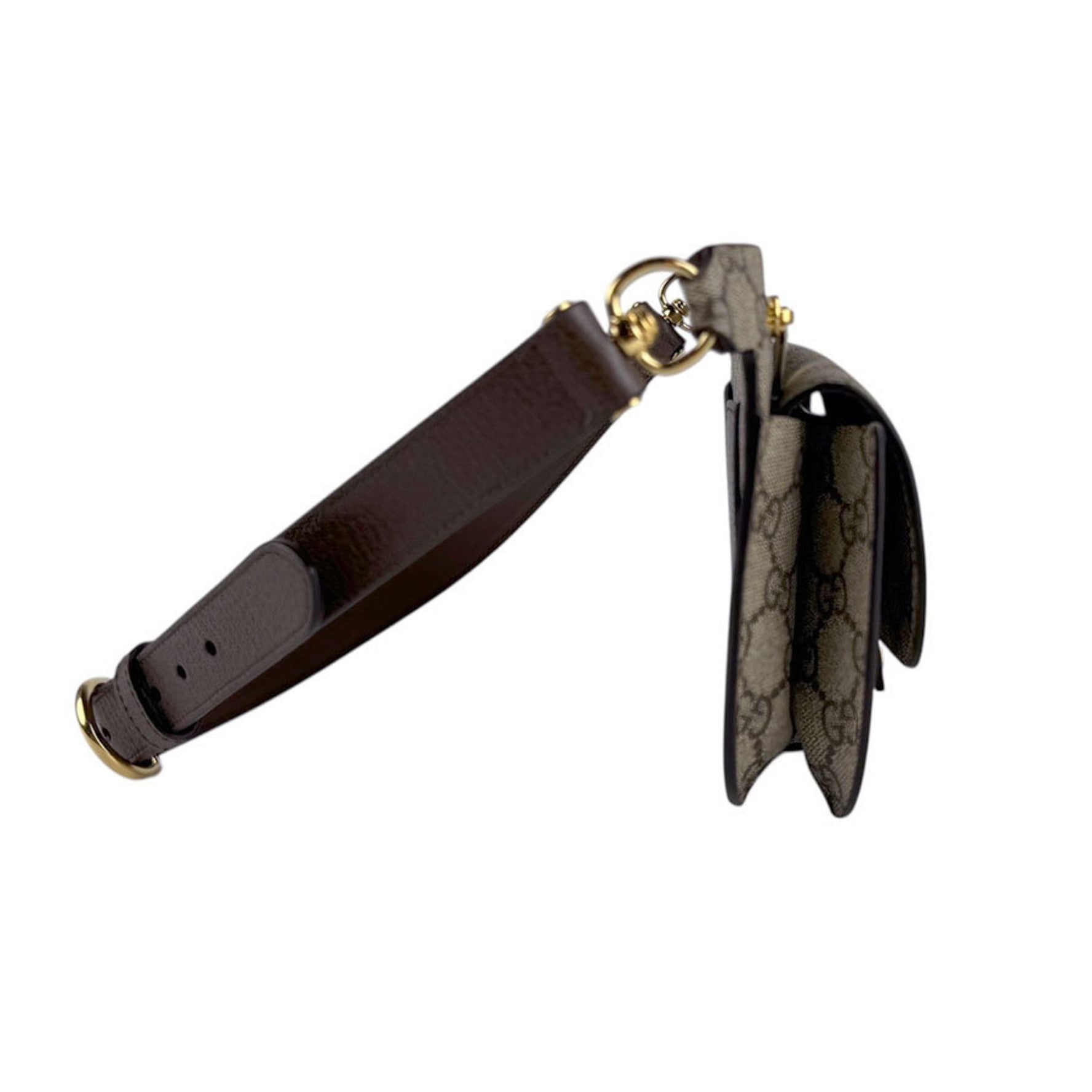 Gucci Blondie waist bag/body bag in GG Supreme canvas, brown, for men and women, z6599