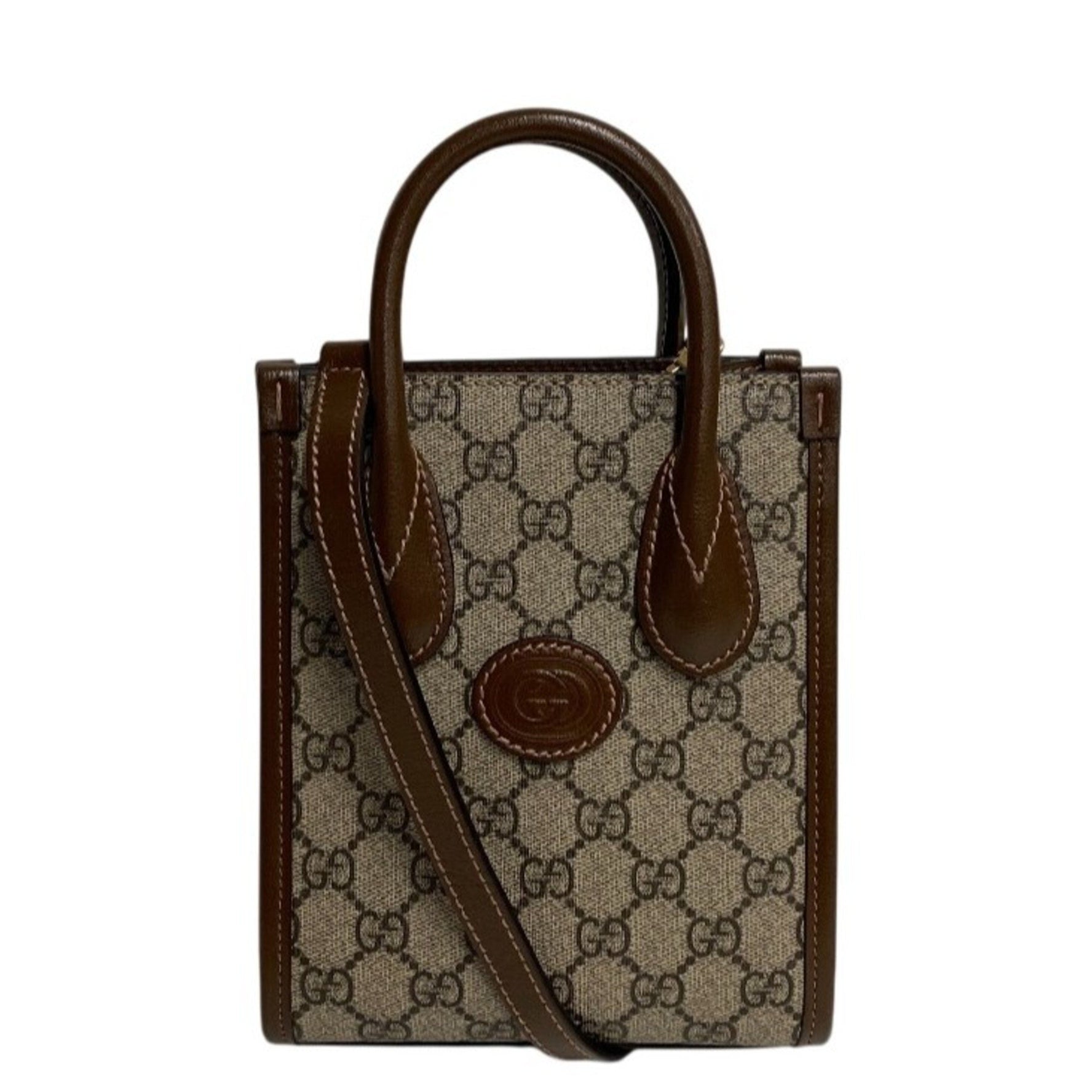 GUCCI Mini Tote Bag Interlocking G