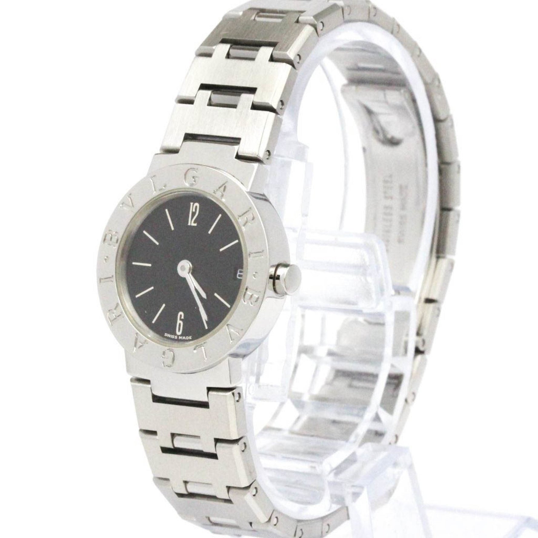 BVLGARI BVLGARI-BVLGARI Steel Quartz Ladies Watch BB23SSD Polished