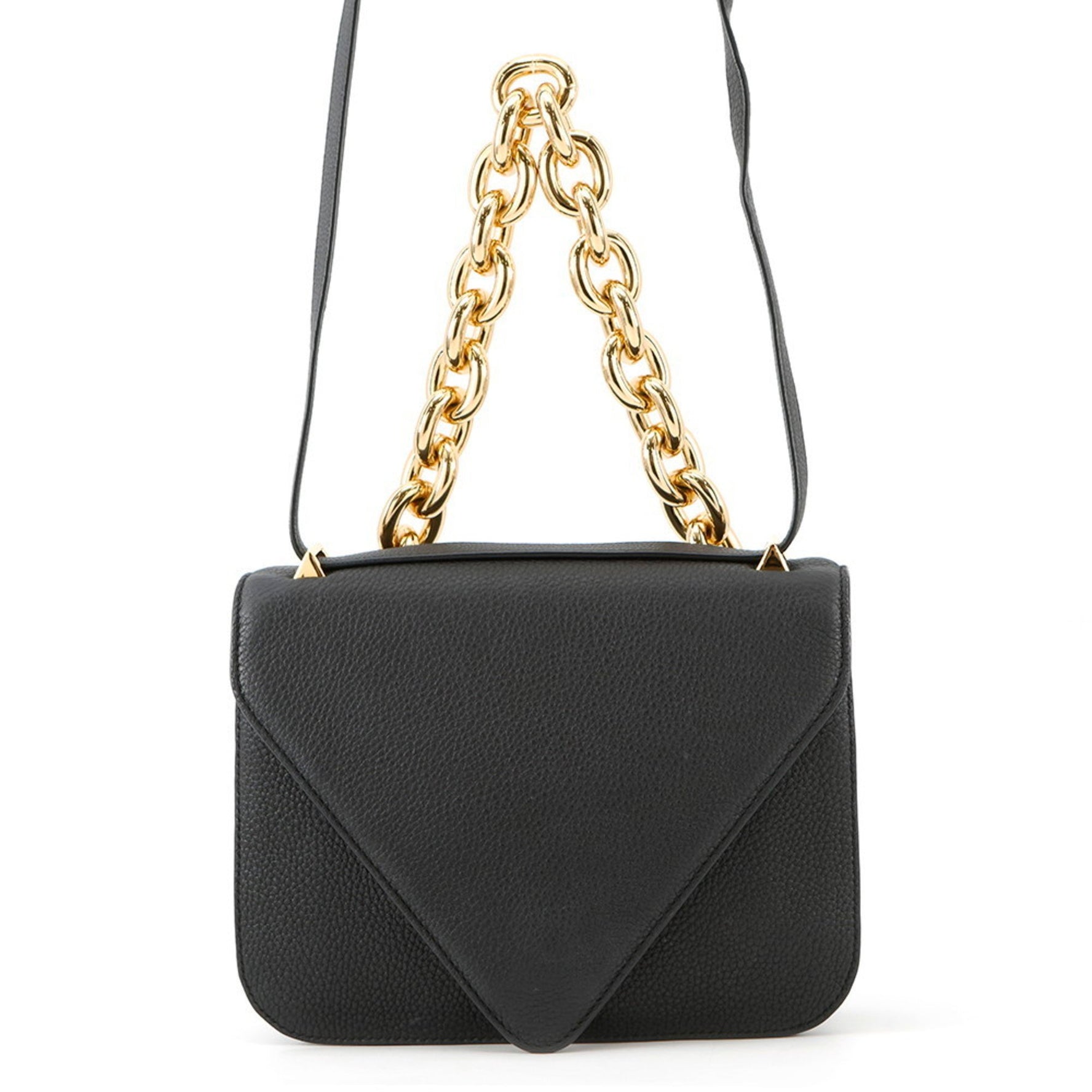 Bottega Veneta Mount Envelope Leather Shoulder Bag BOTTEGA VENETA