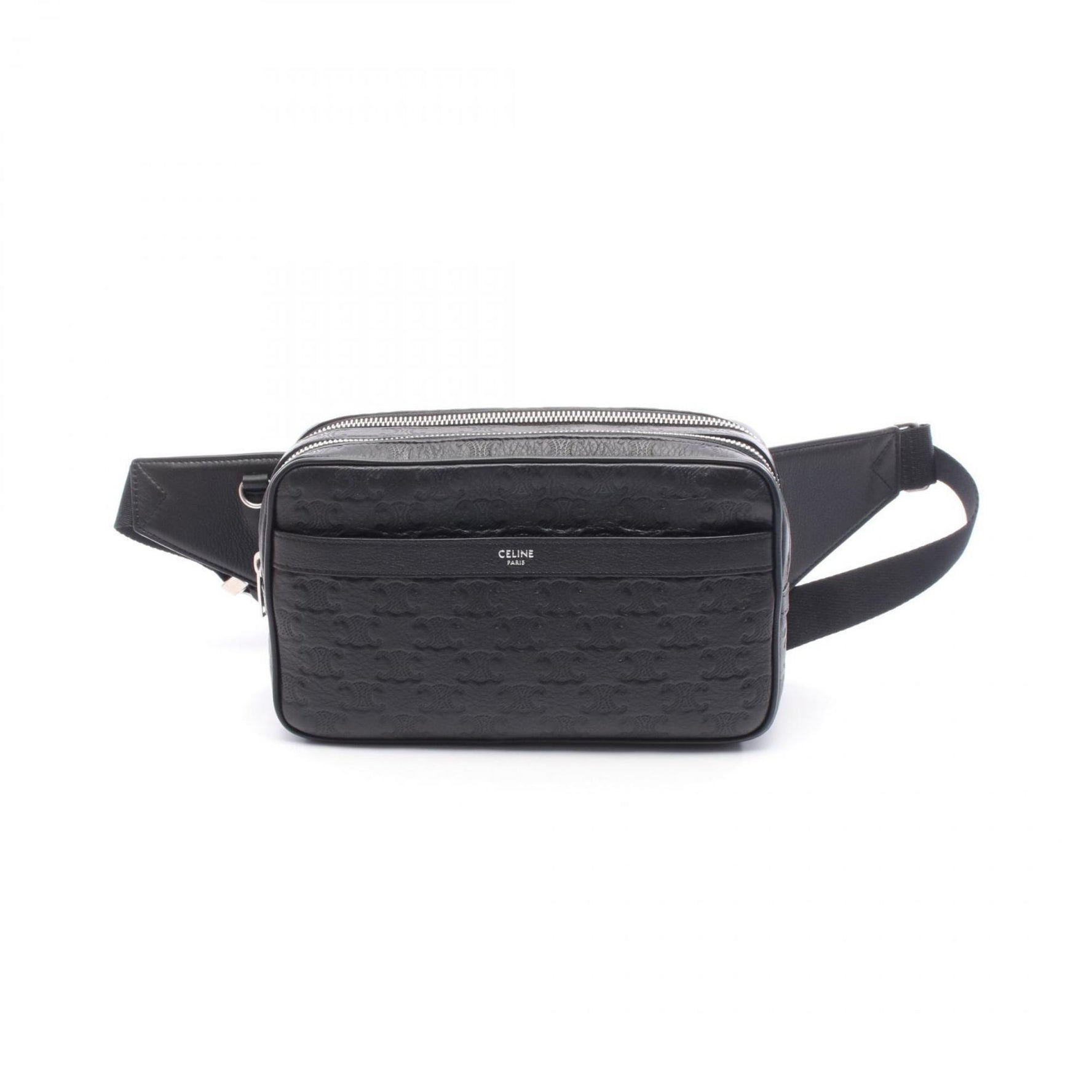 Celine Triomphe belt bag, waist or body bag in leather model