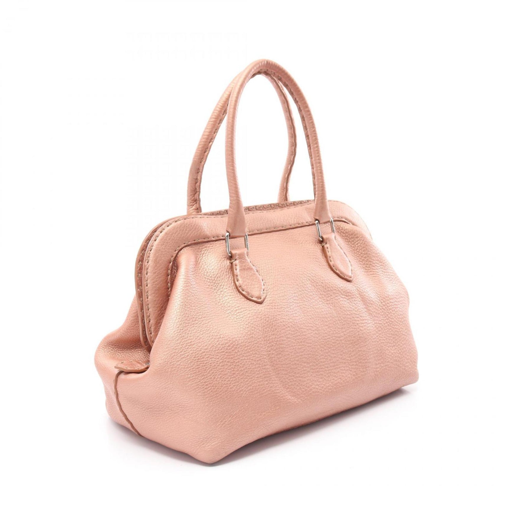 Fendi Selleria Doctor's Bag, Leather Handbag