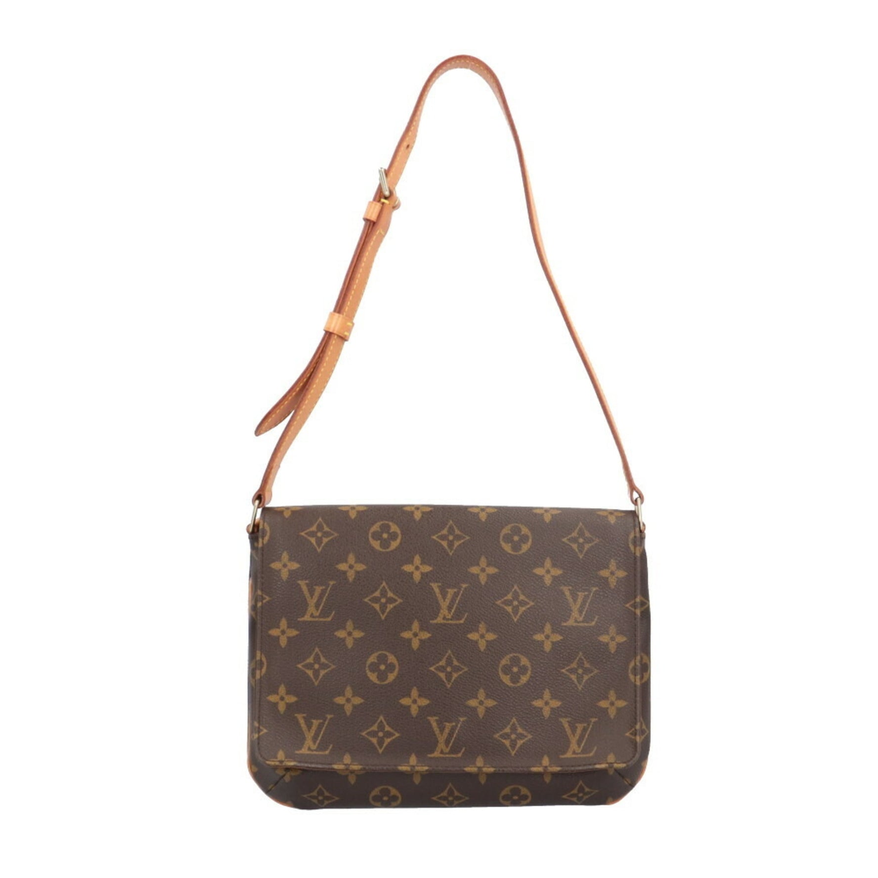 Louis Vuitton Musette Tango Short Monogram Shoulder Bag Canvas LOUIS VUITTON
