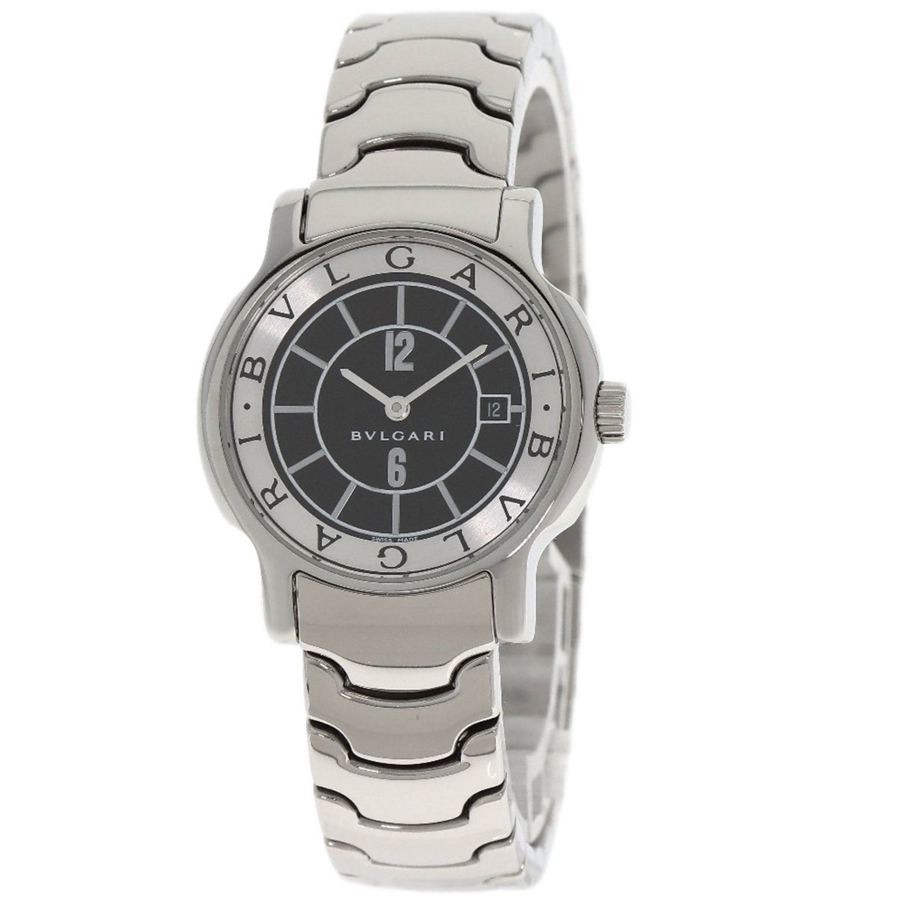 BVLGARI Solotempo Watch, Stainless Steel/SS