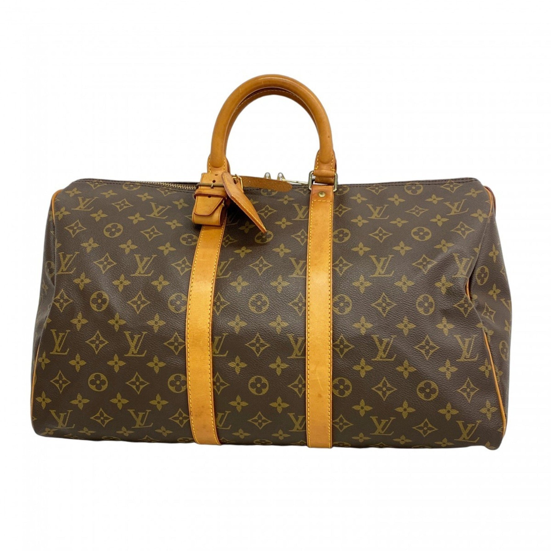 Louis Vuitton Monogram Keepall 45 Boston Bag Men's and