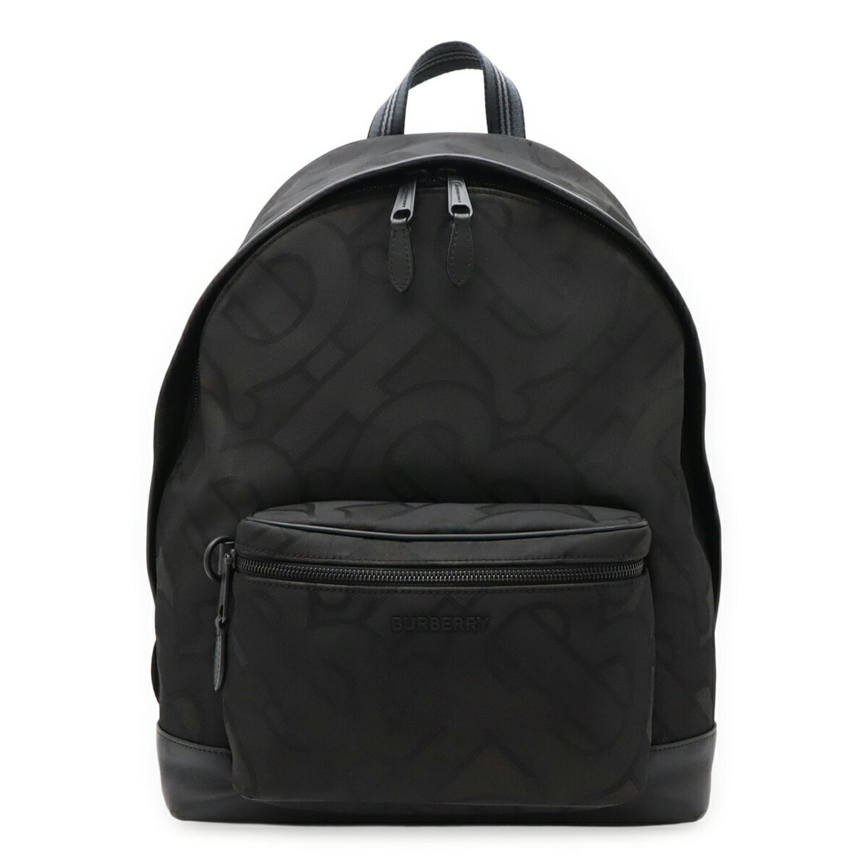 BURBERRY TB Backpack in Nylon Canvas and Leather