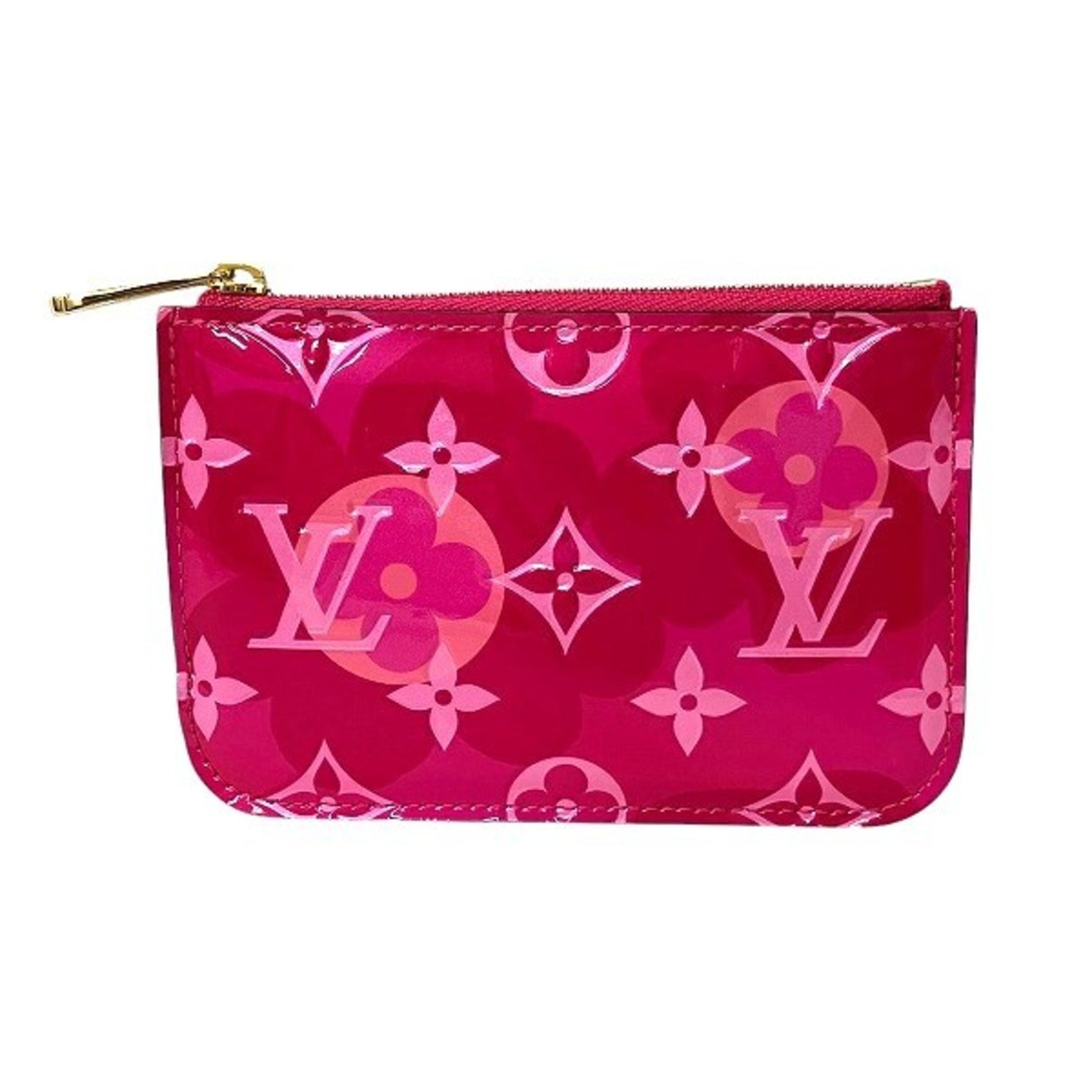 Louis Vuitton Monogram Vernis Pochette Cle Wallet
