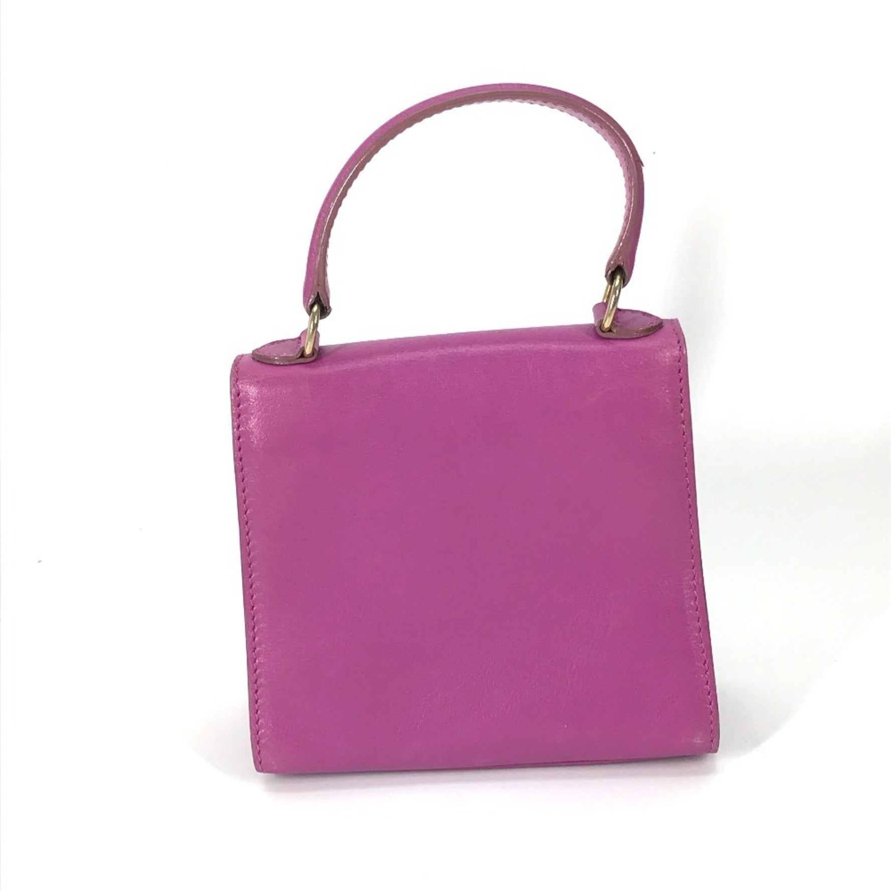 CELINE Mini Vintage Handbag in Leather