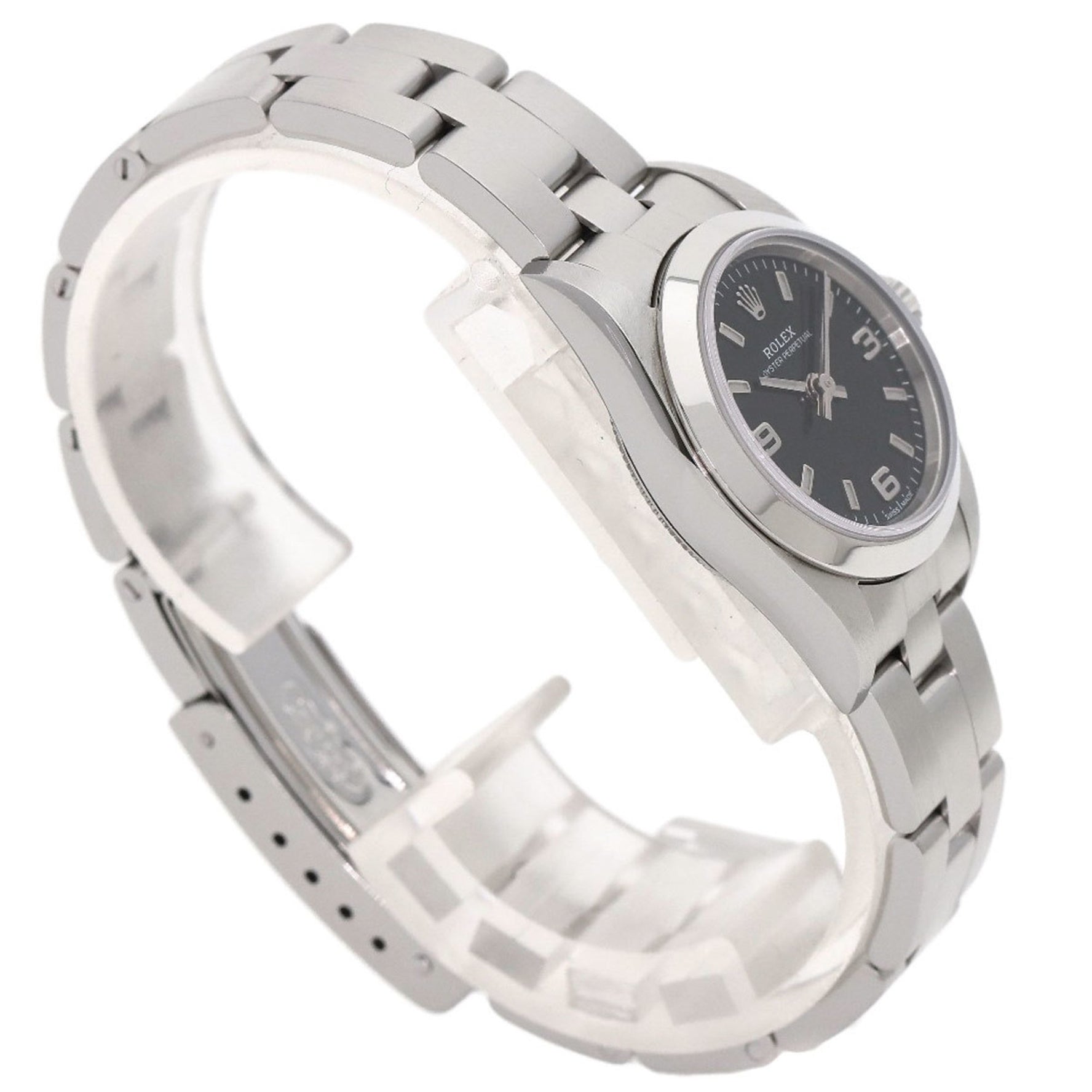 Rolex Oyster Perpetual Watch Stainless Steel SS Ladies ROLEX