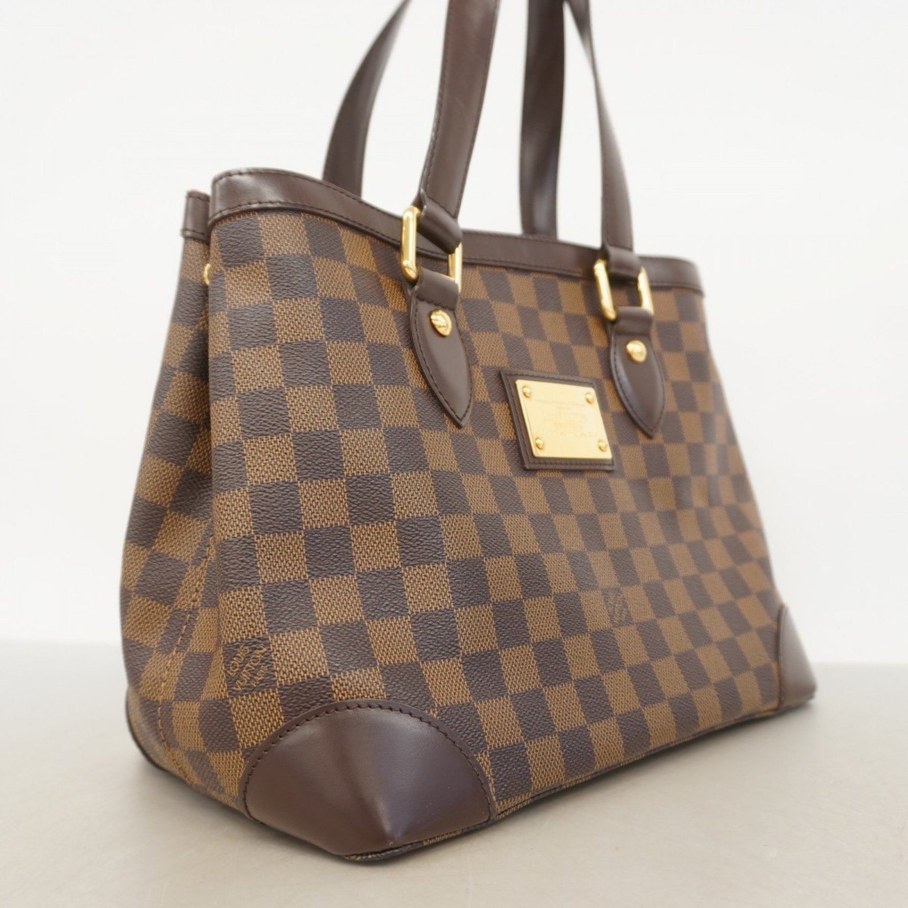 Louis Vuitton Damier Hampstead PM Tote Bag N51205 Ebene for Women