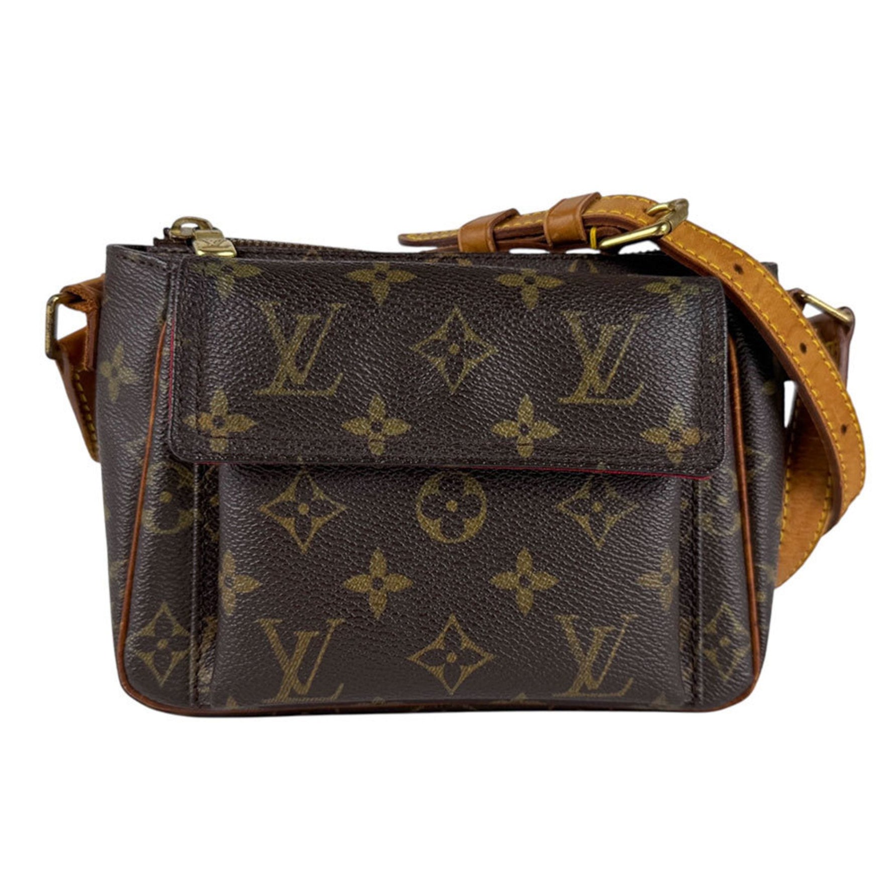 Louis Vuitton Viva Cite PM Monogram Canvas Shoulder Bag, Brown, Women's, M51165 z6601