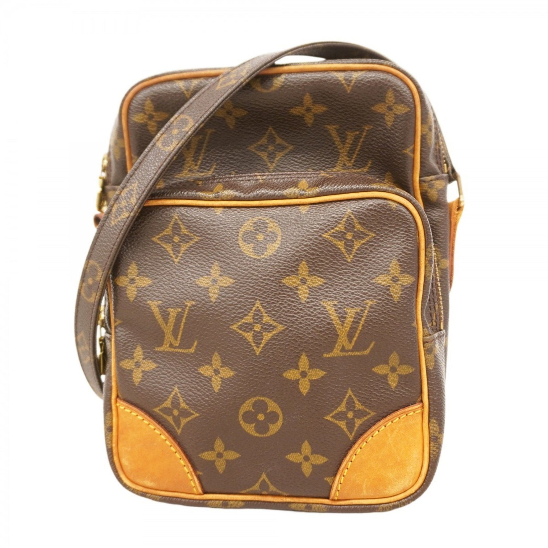 Louis Vuitton Monogram Amazon Shoulder Bag M45236 Brown Women's