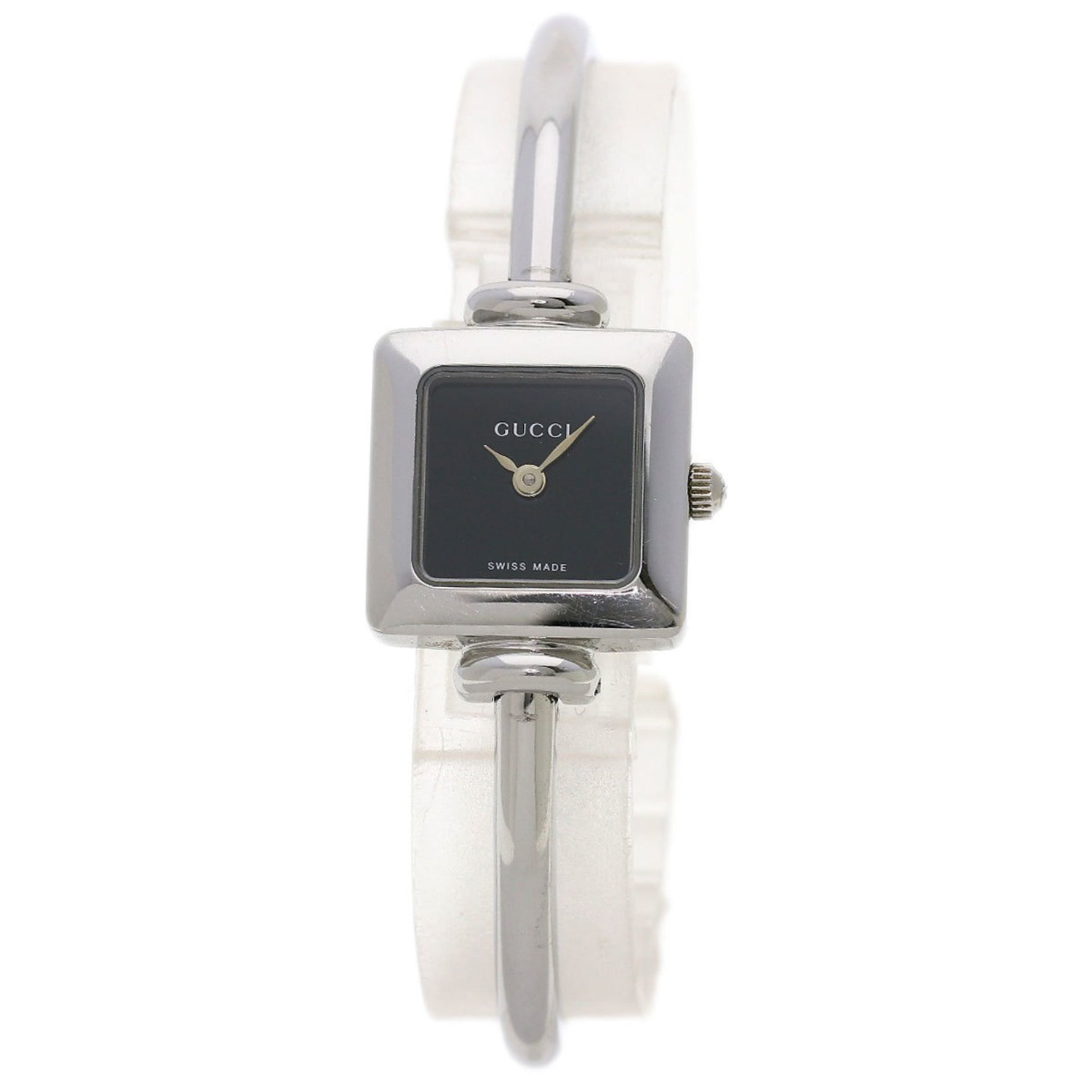 Gucci 1900L Square Face Watch Stainless Steel SS Ladies GUCCI