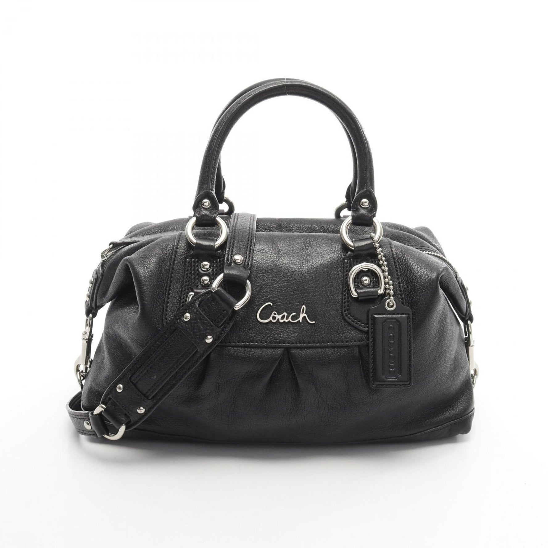 Coach Ashley Leather Satchel Handbag