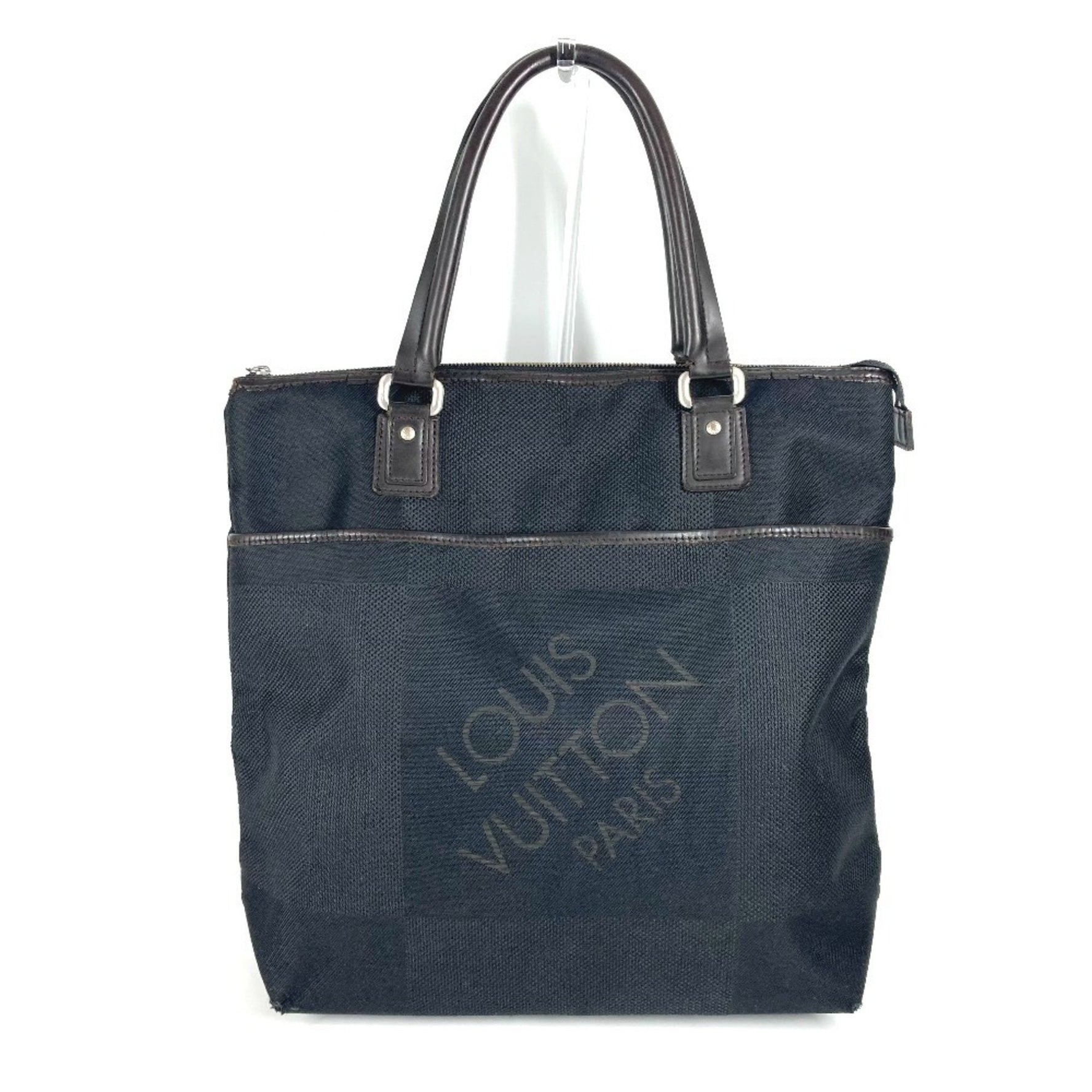 LOUIS VUITTON M93085 Damier Geant Kugal Bag Shoulder Tote Canvas Men's Noir Black