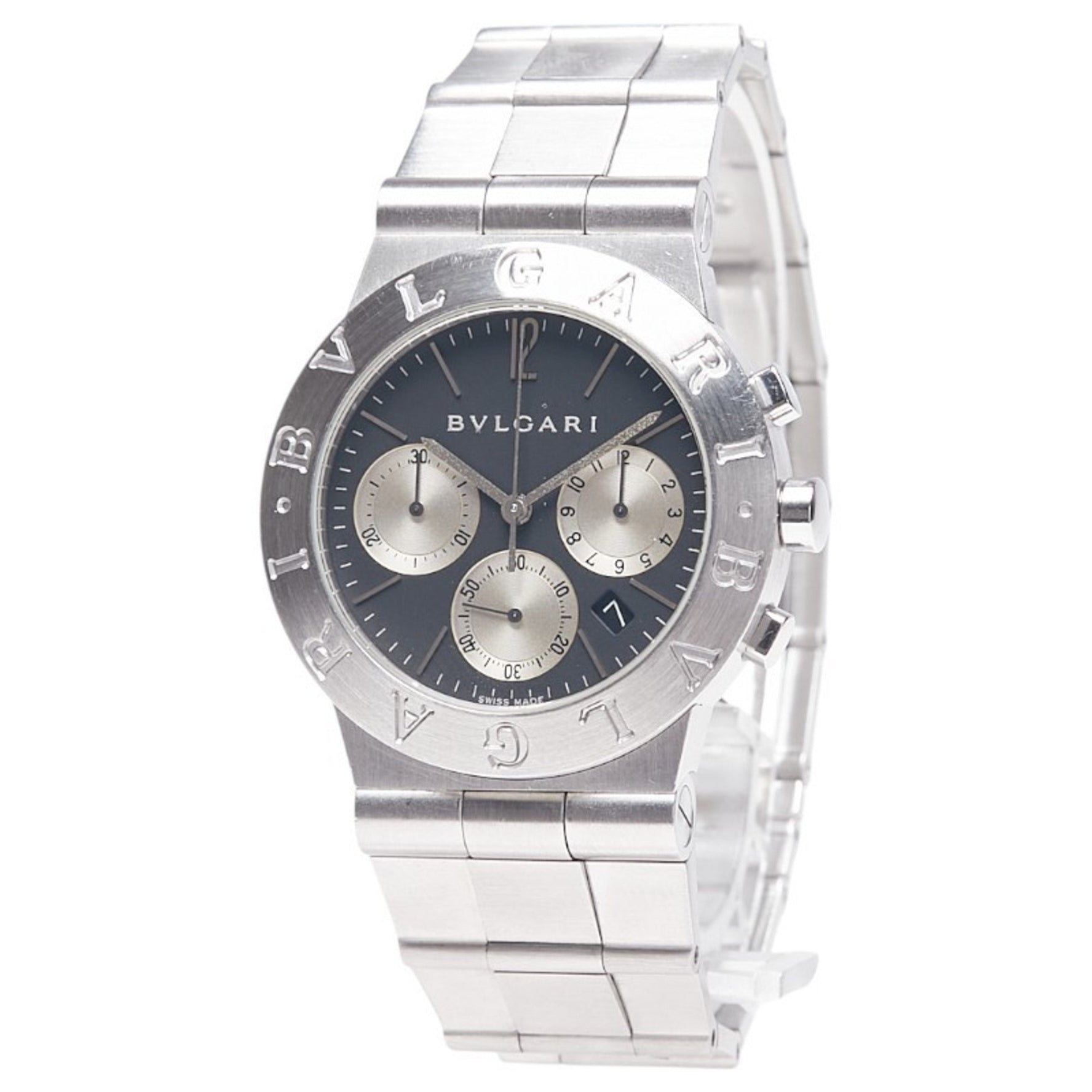 Bvlgari Diagono Sport Watch Automatic Dial Stainless Steel