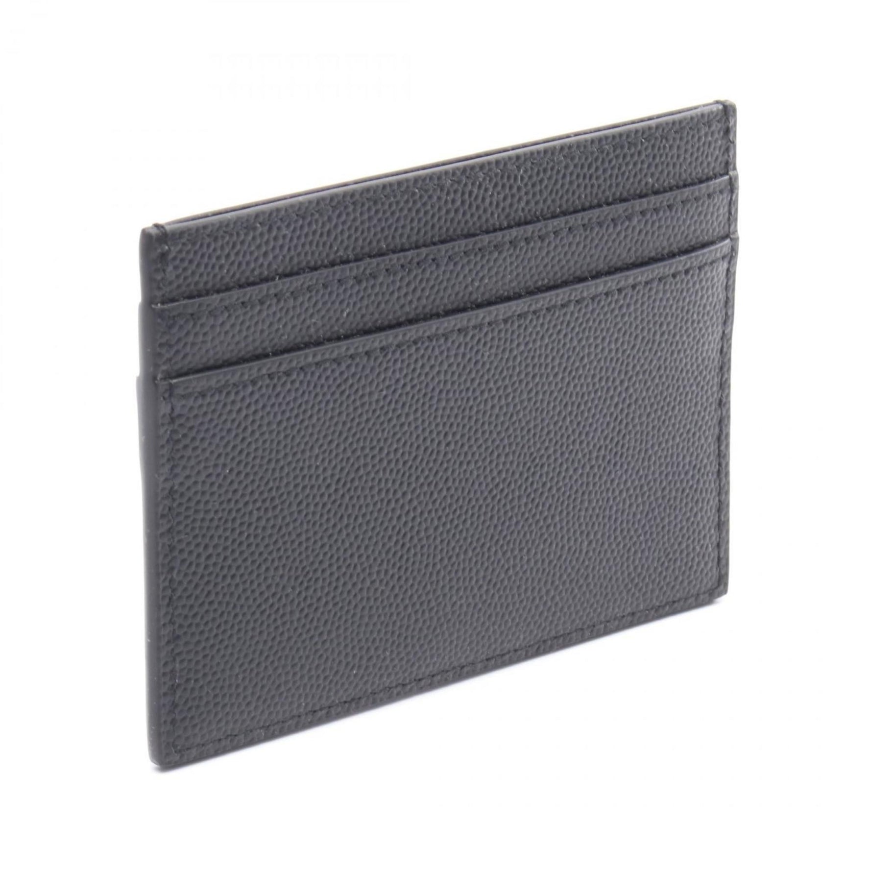 Yves Saint Laurent Saint Laurent Paris Cassandra Business Card Case, Leather