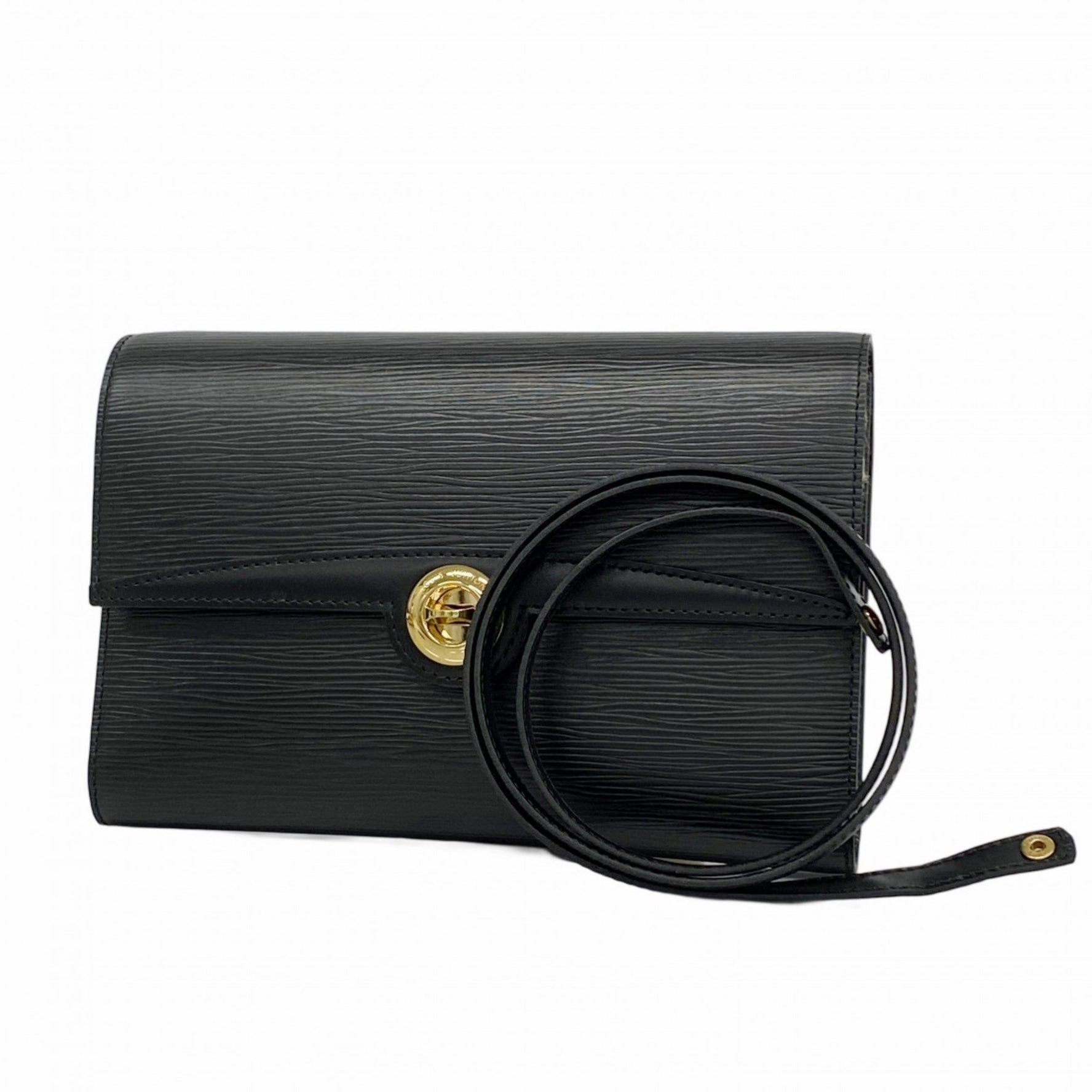Louis Vuitton Epi Arches Shoulder Bag M52572 Noir Women's