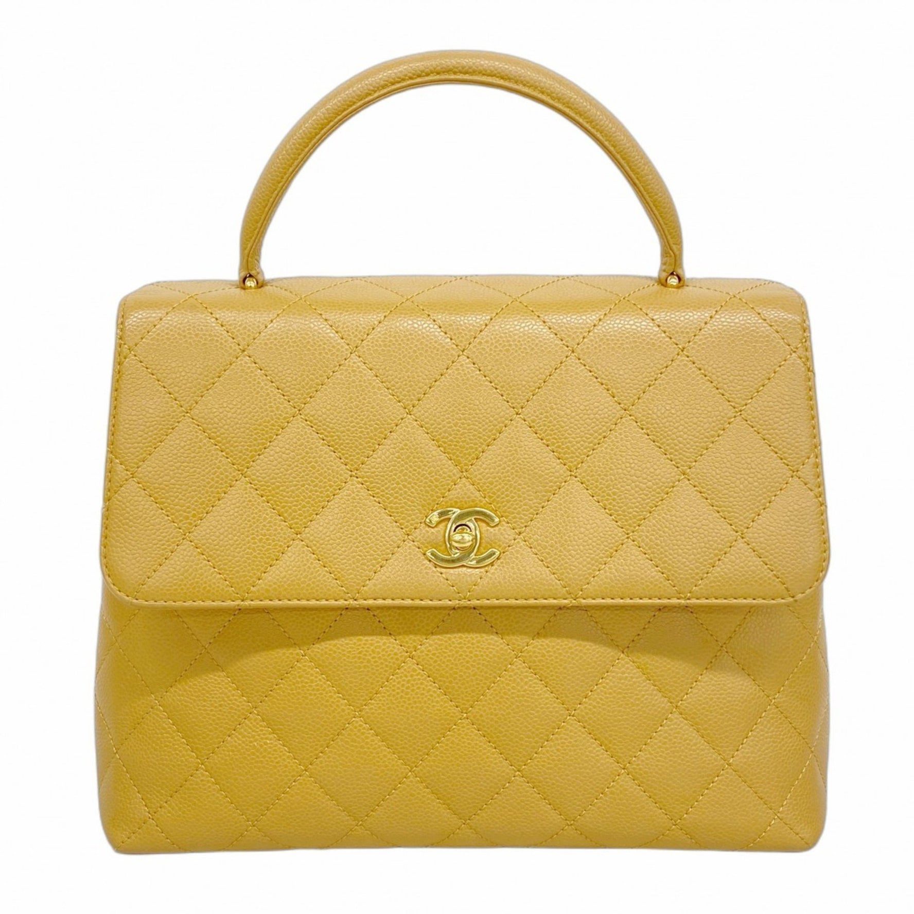 Chanel Matelasse Caviar Leather Handbag