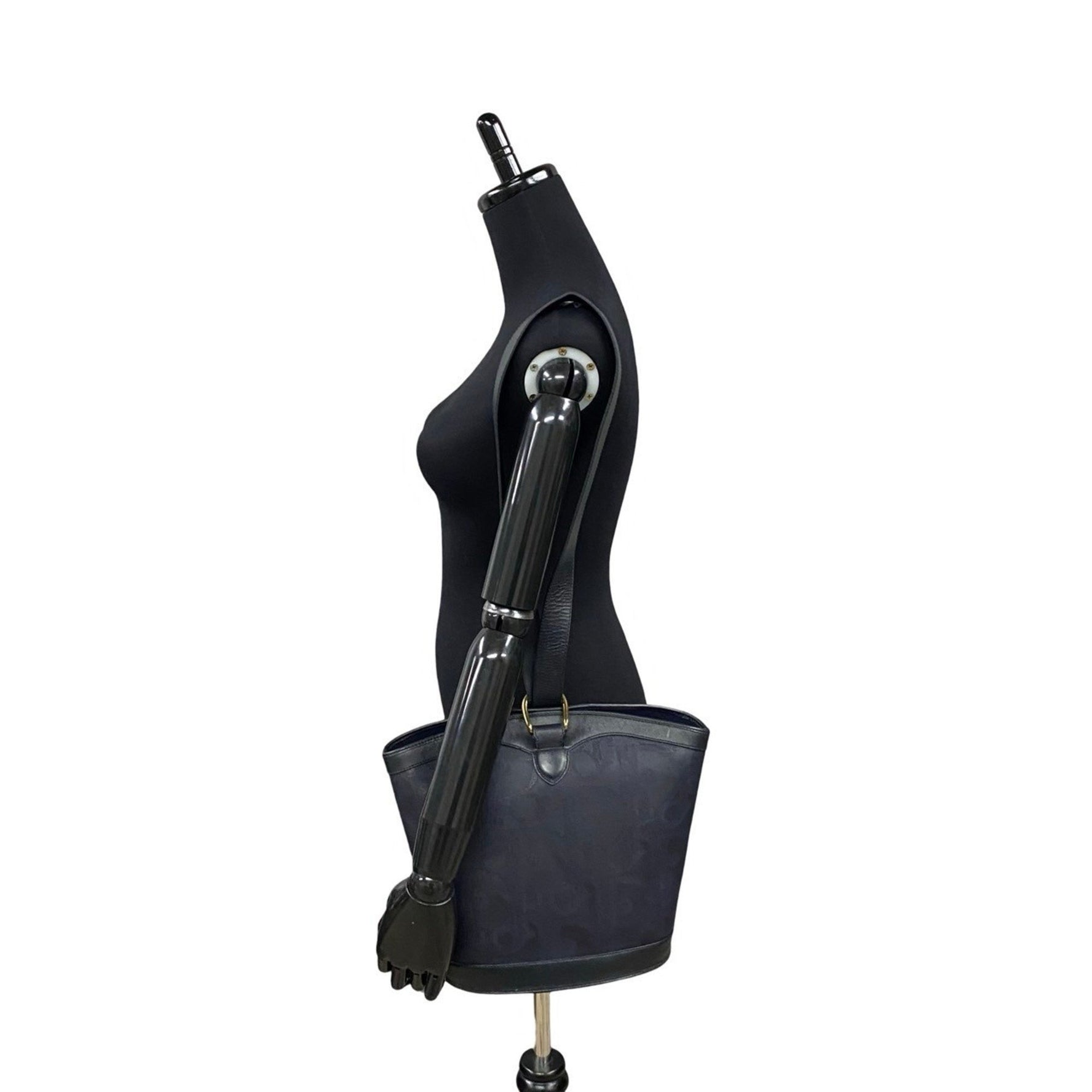 Christian Dior Trotter Leather Tote Bag, Blue