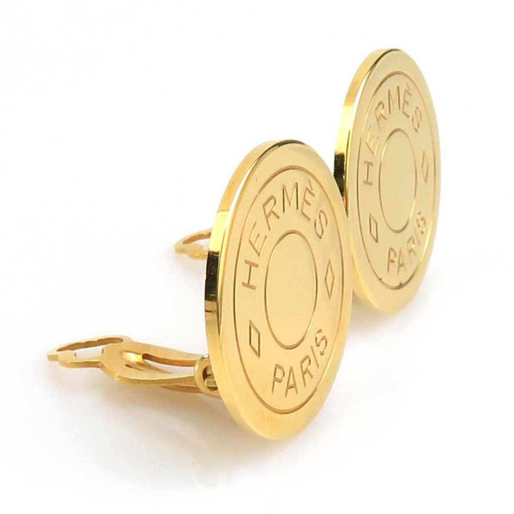 Hermes Hermès Serie Metal Earrings