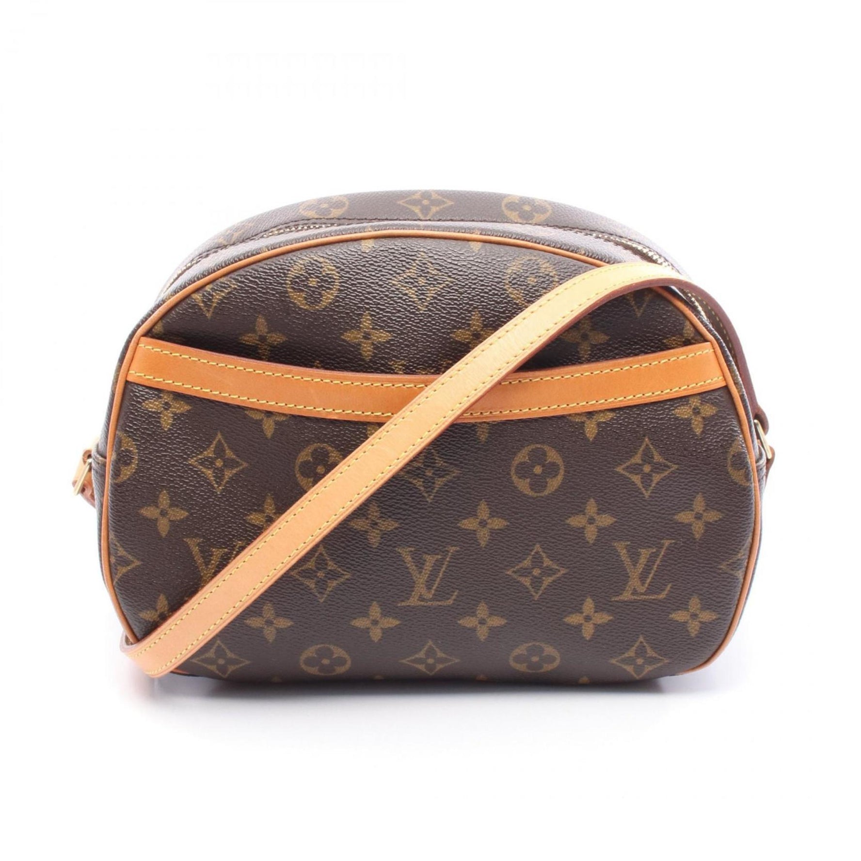 Louis Vuitton Blois Shoulder Bag, Coated Canvas and Leather, Monogram