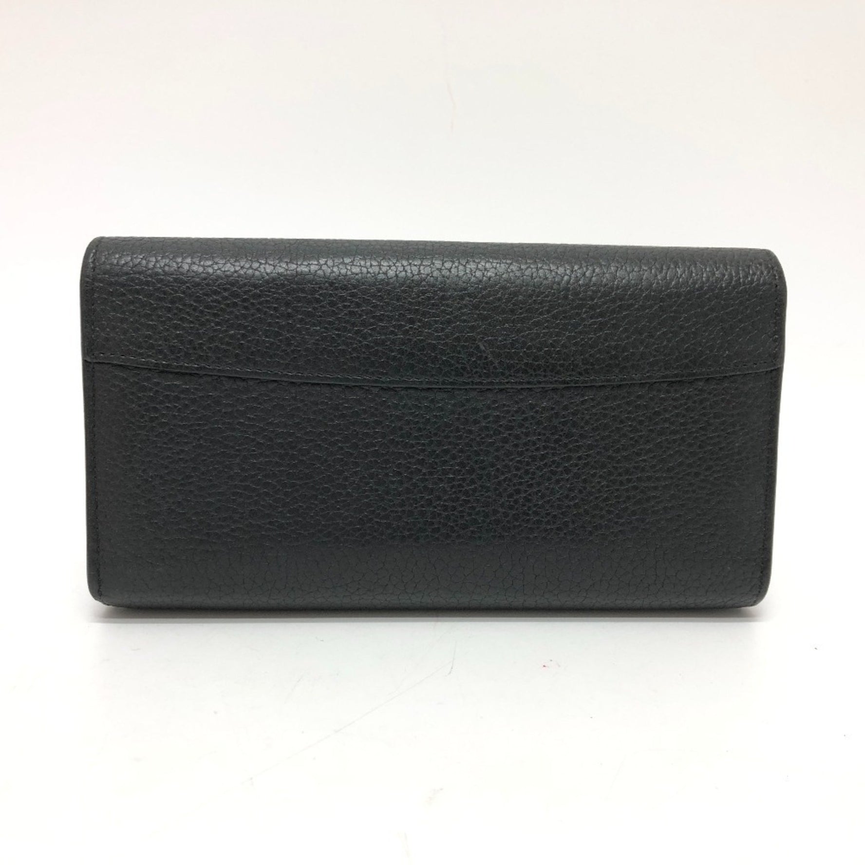 LOUIS VUITTON M61248 LV Logo Portefeuille Capucines Bifold Long Wallet in Taurillon Leather, Women's, Black