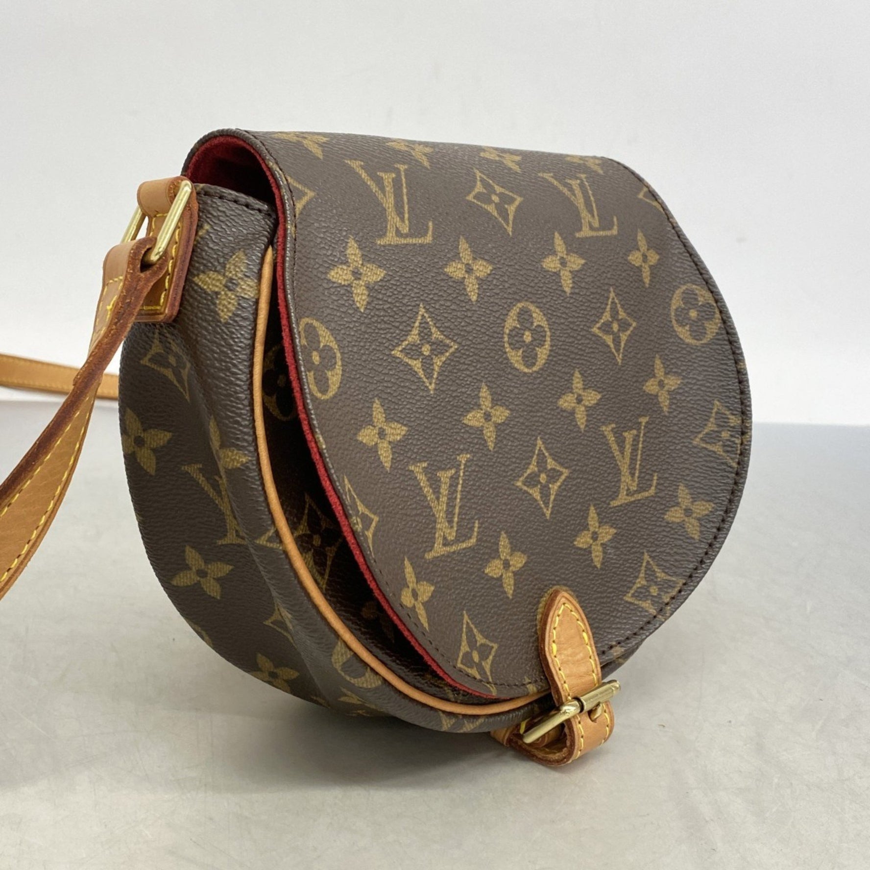 Louis Vuitton Monogram Tan Blanc Shoulder Bag
